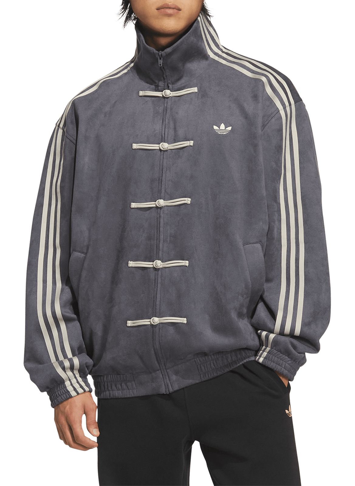Jacke mit Stehkragen ADIDAS Grau