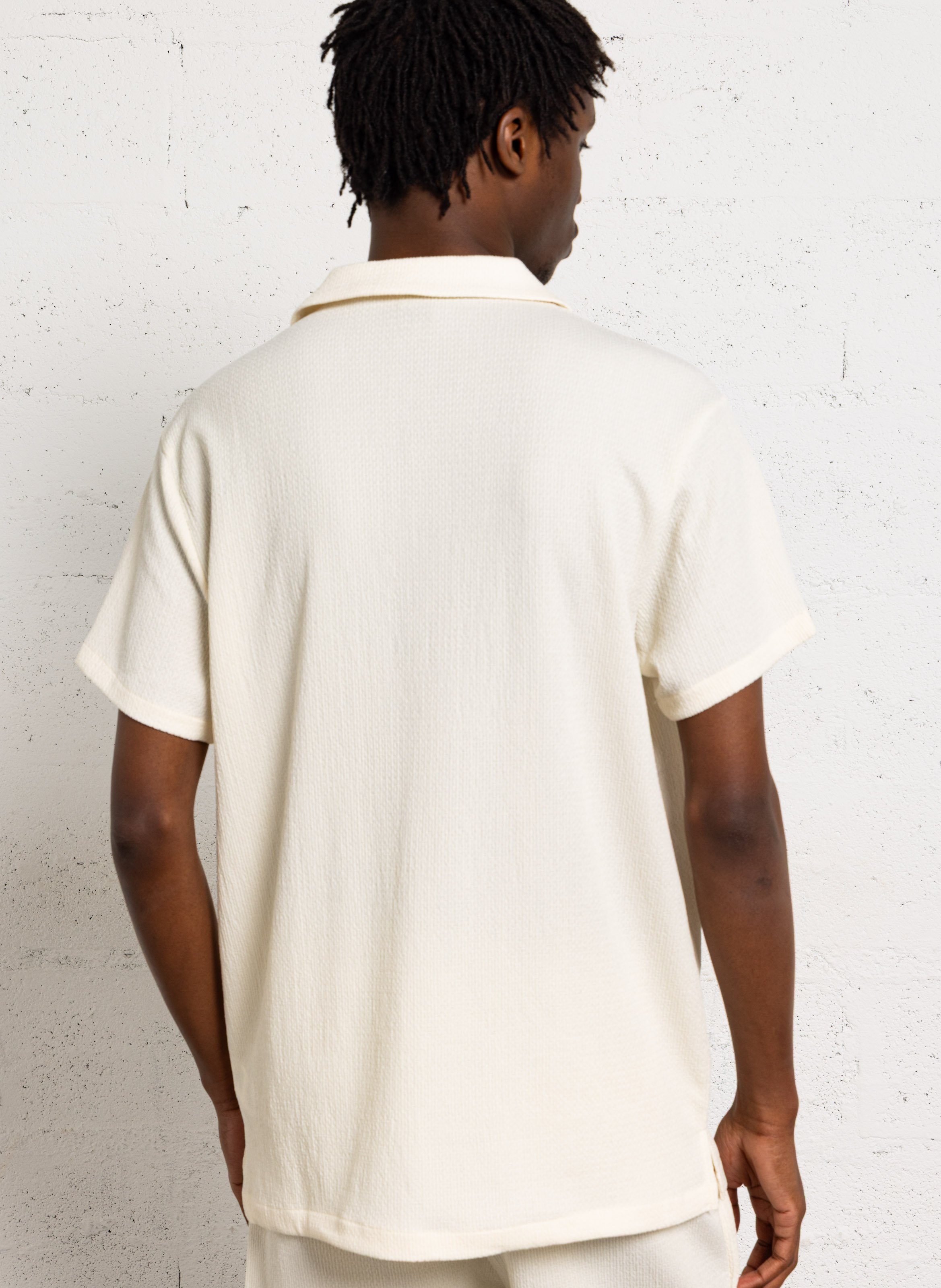 Chemise col classique  LE TEMPS DES CERISES Blanc