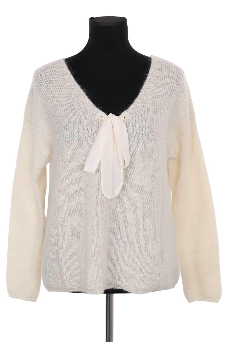 Pull SEZANE - Seconde main Blanc