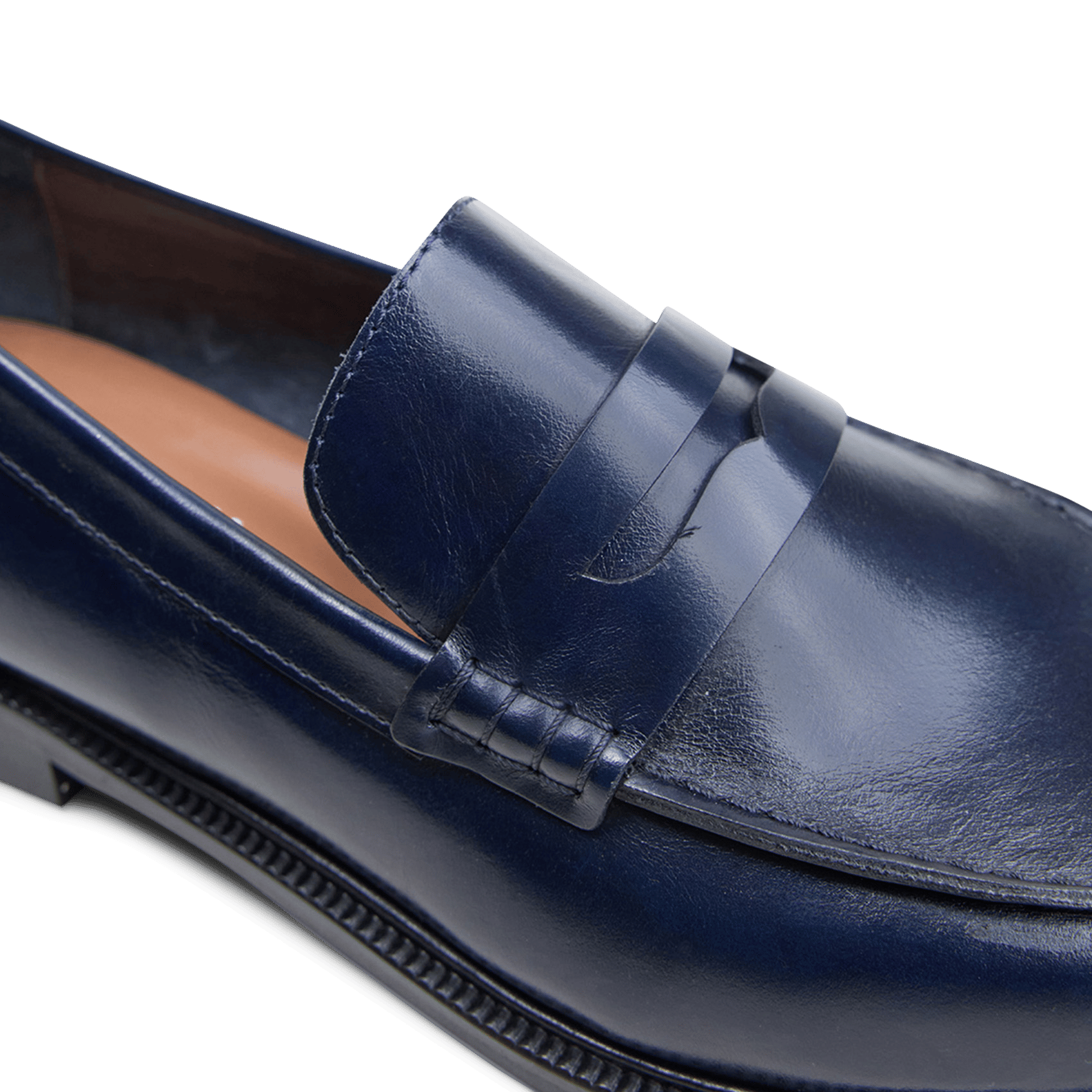 Mocasines de piel JONAK Azul