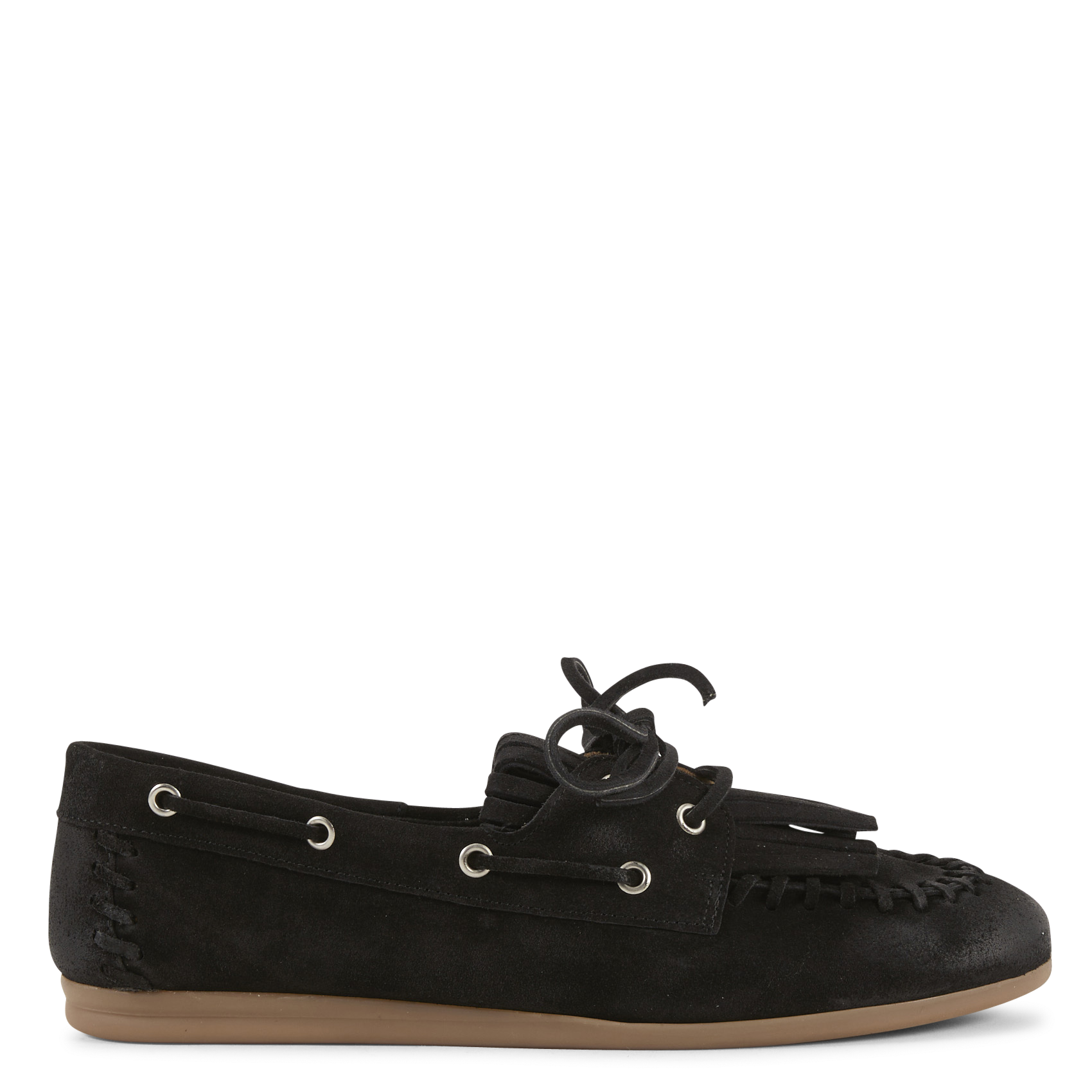 Leren bootschoenen PAVEMENT Beige