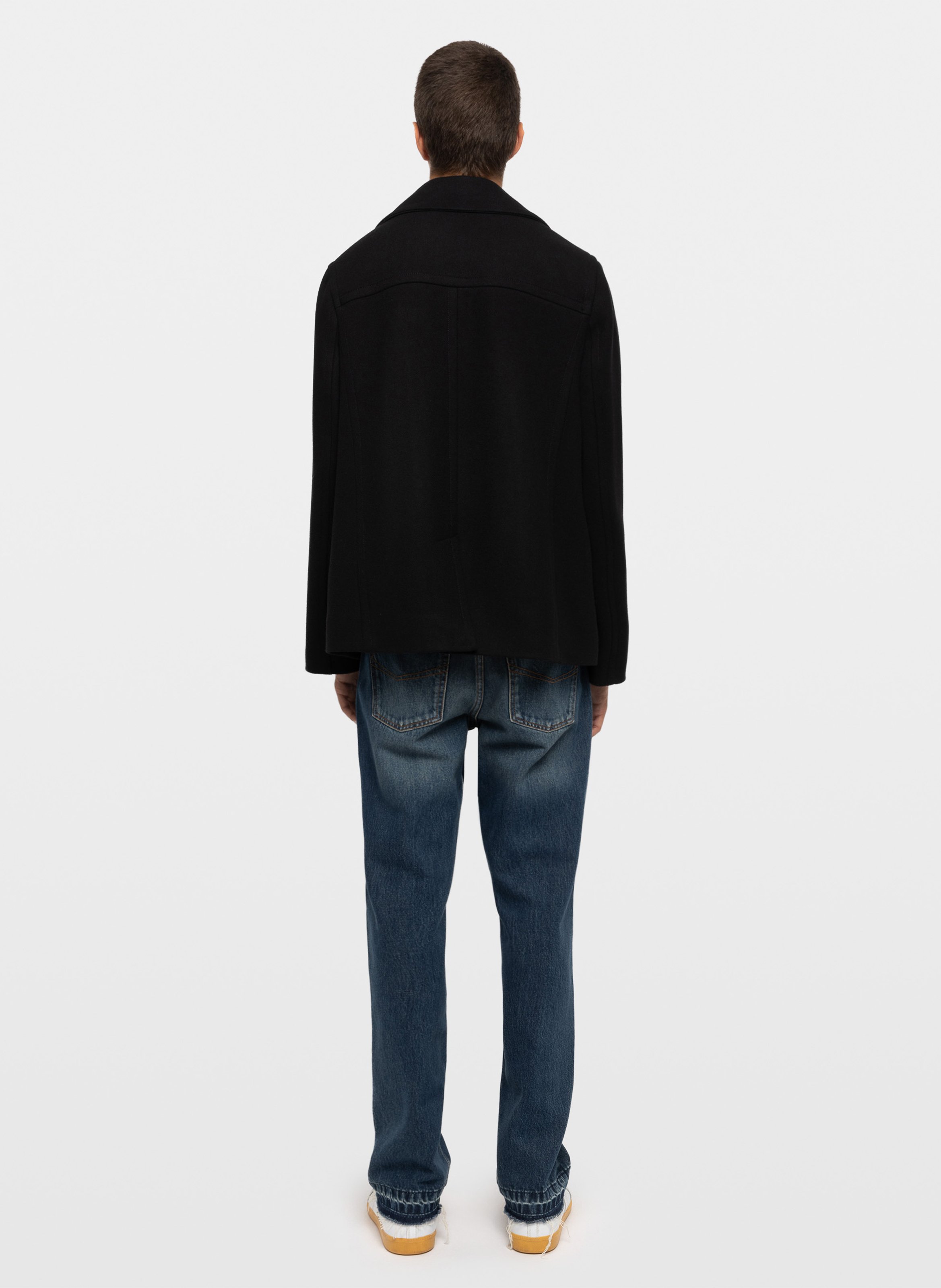 Straight wool-blend coat ZADIG&VOLTAIRE Black