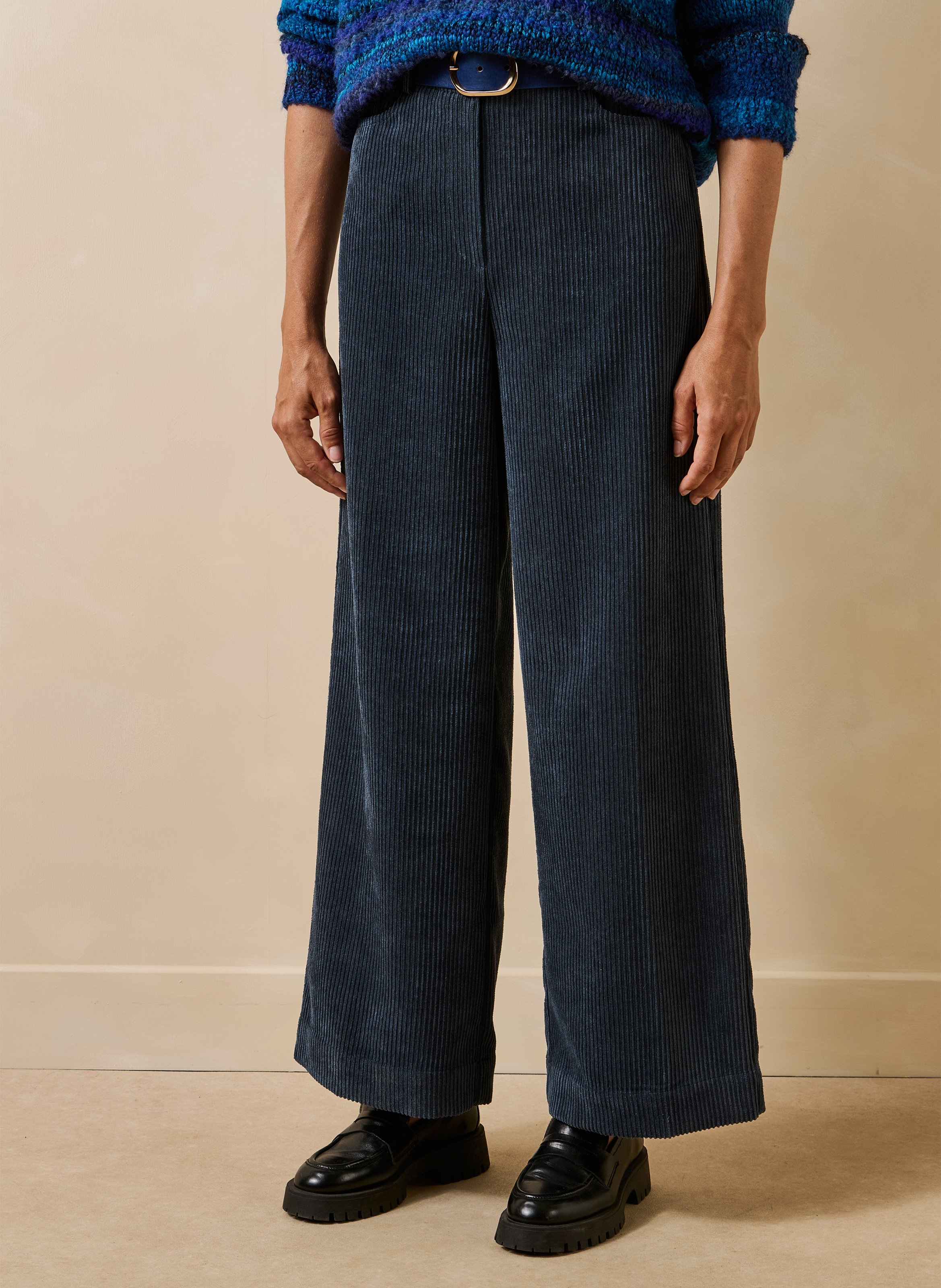 Wide-leg corduroy pants LA FEE MARABOUTEE