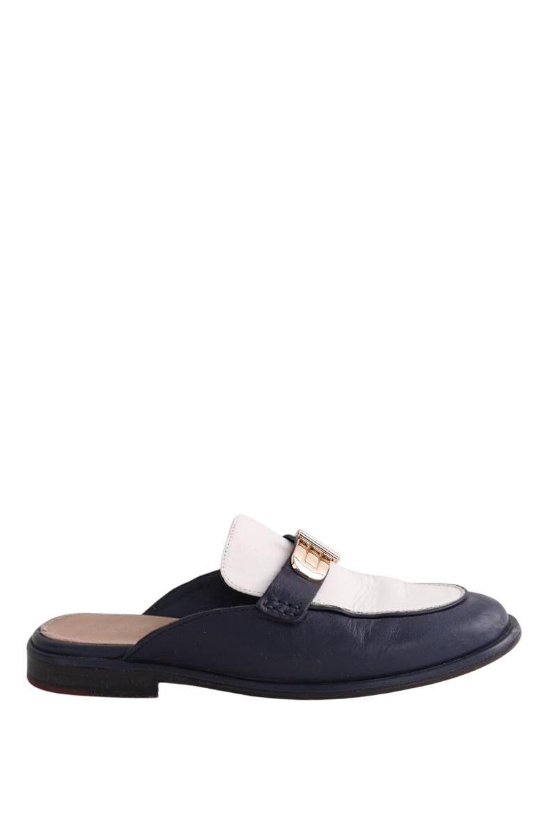 Mules TOMMY HILFIGER - SECONDE MAIN Blue