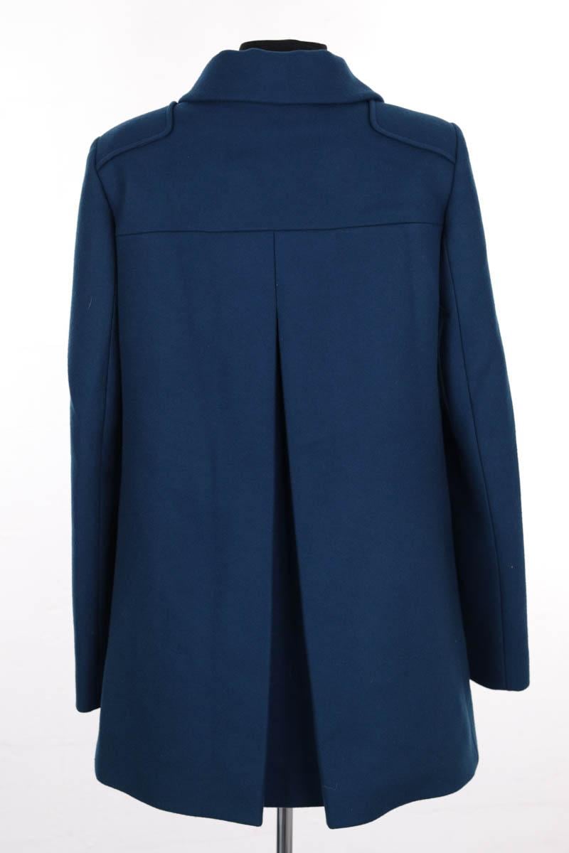 Virgin-wool coat TARA JARMON - Seconde Main Blue