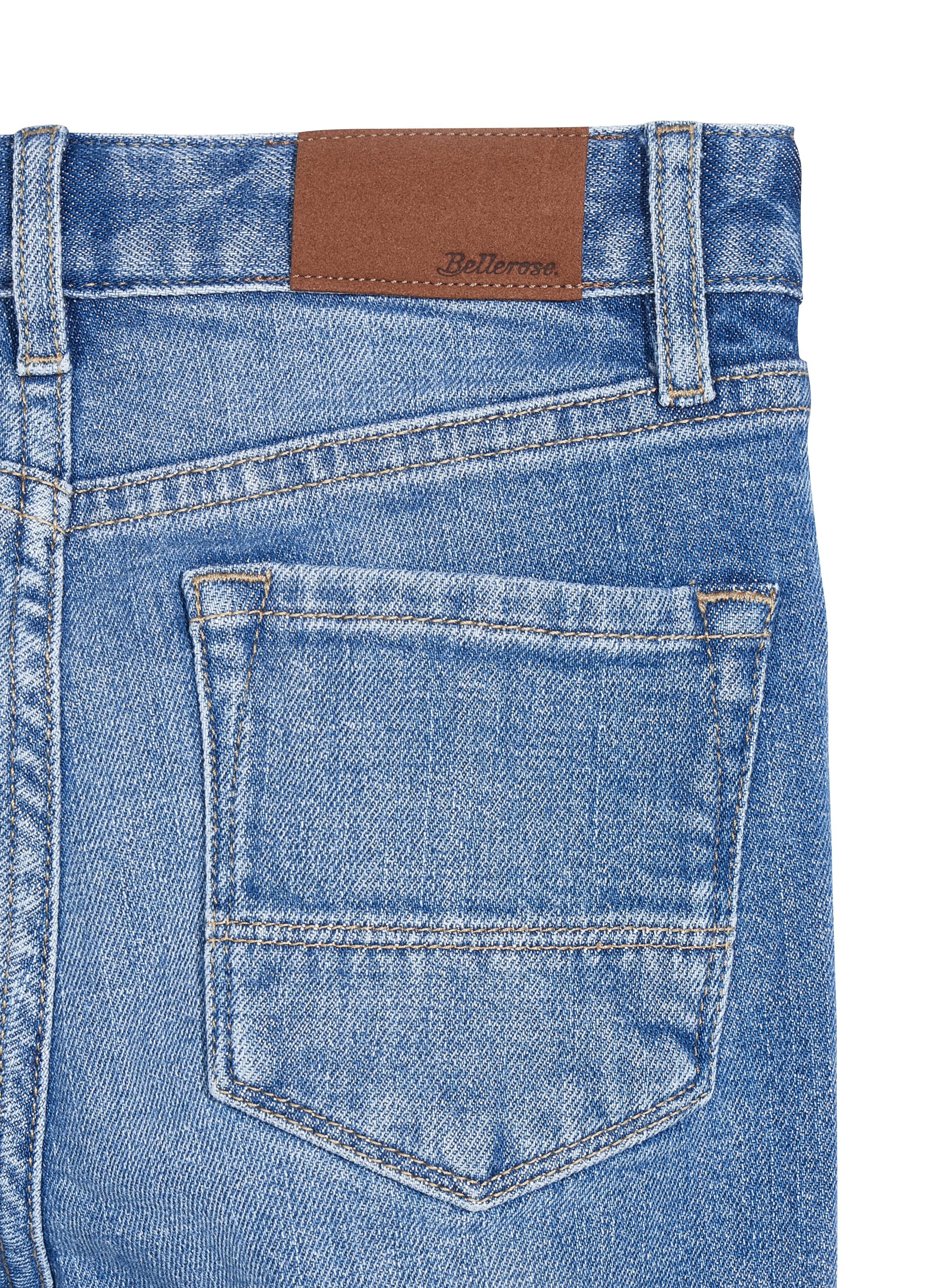 Flared cotton-blend jeans BELLEROSE Faded jeans
