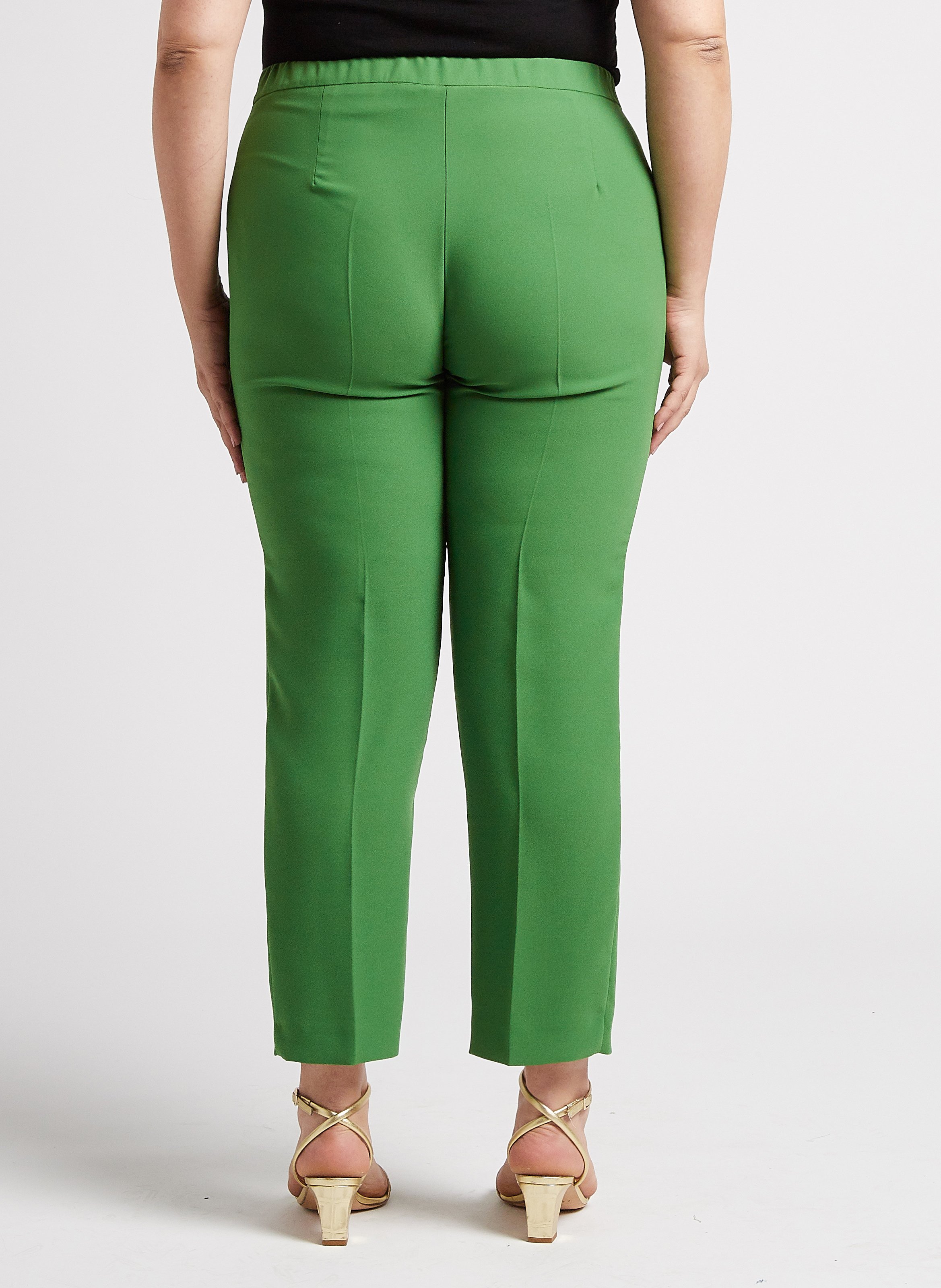 Gerade geschnittene Bundfaltenhose PERSONA by Marina Rinaldi Grun