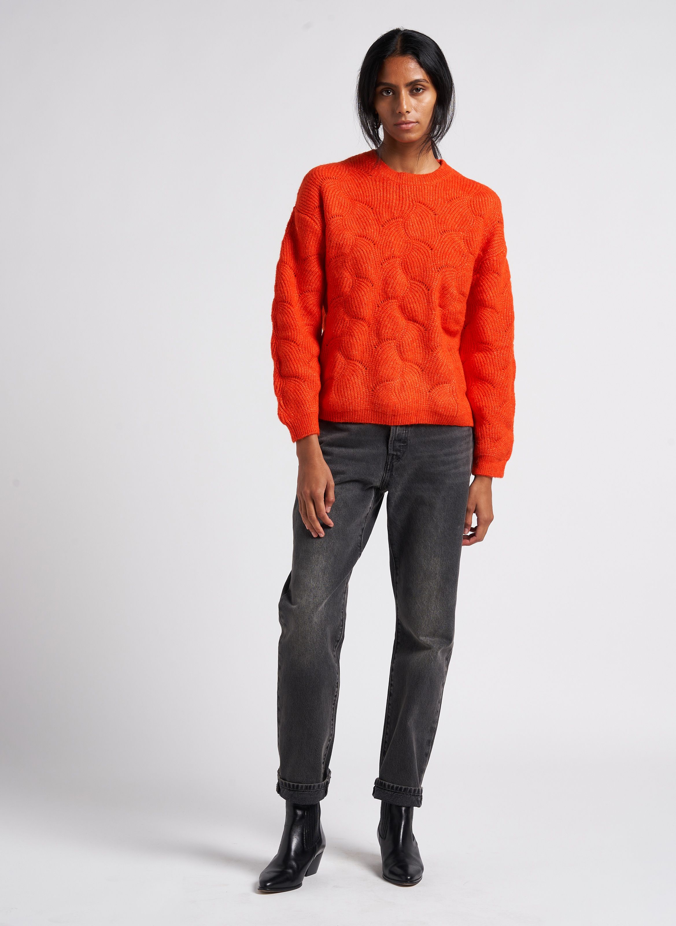 Billabong orange online sweater