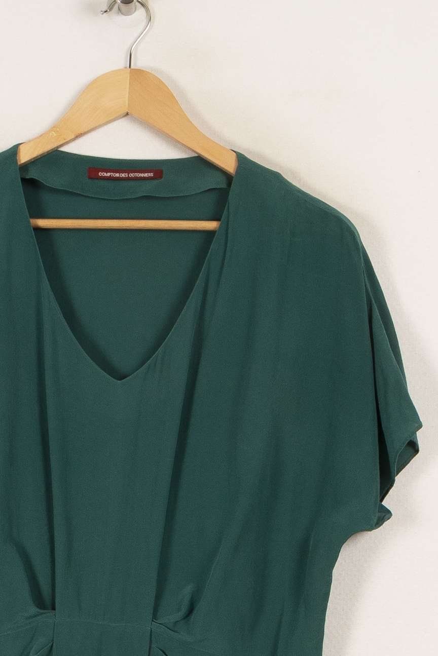 Cotton dress COMPTOIR DES COTONNIERS - Seconde main Green