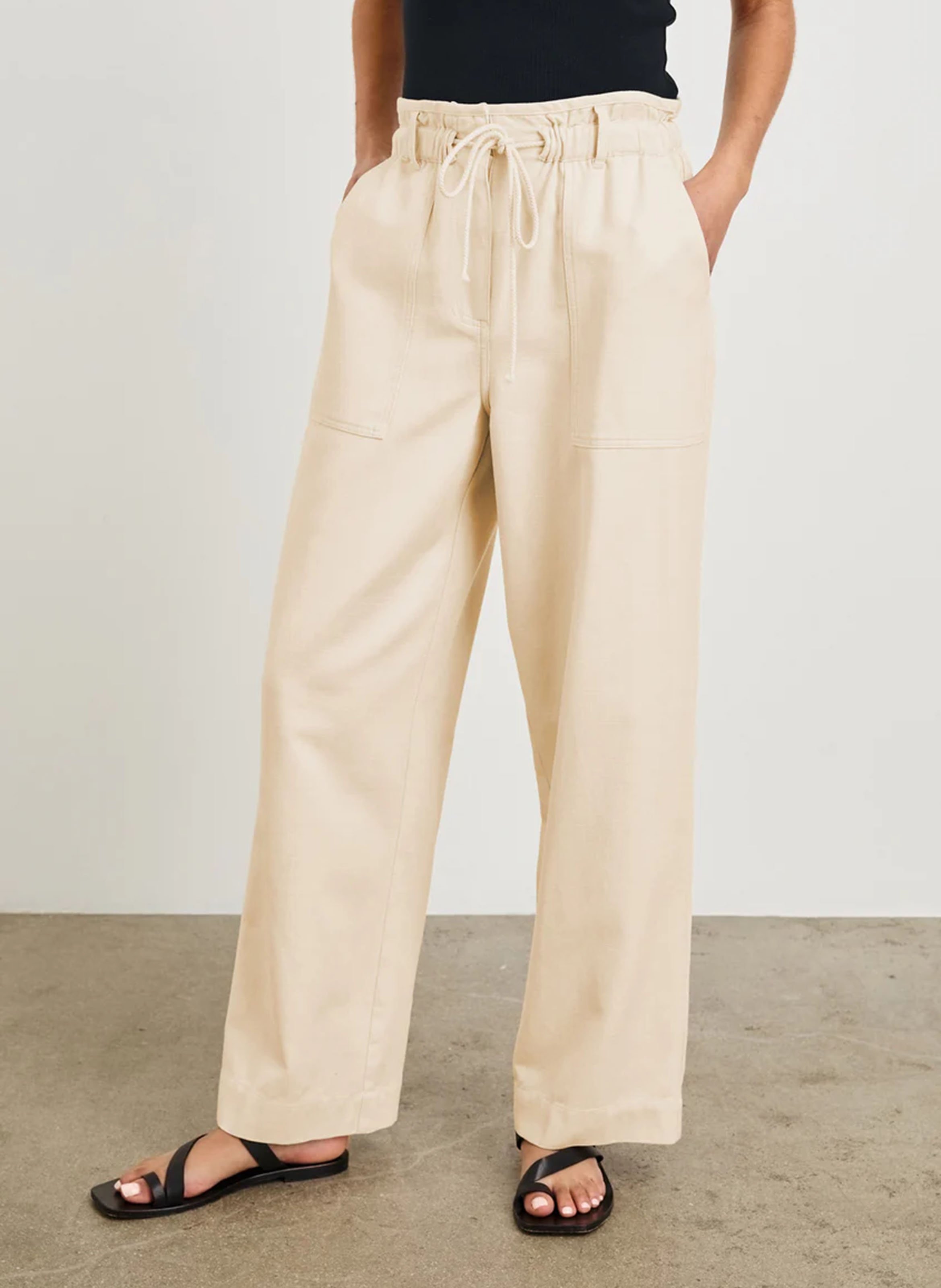 Cotton-blend chinos RAILS Beige