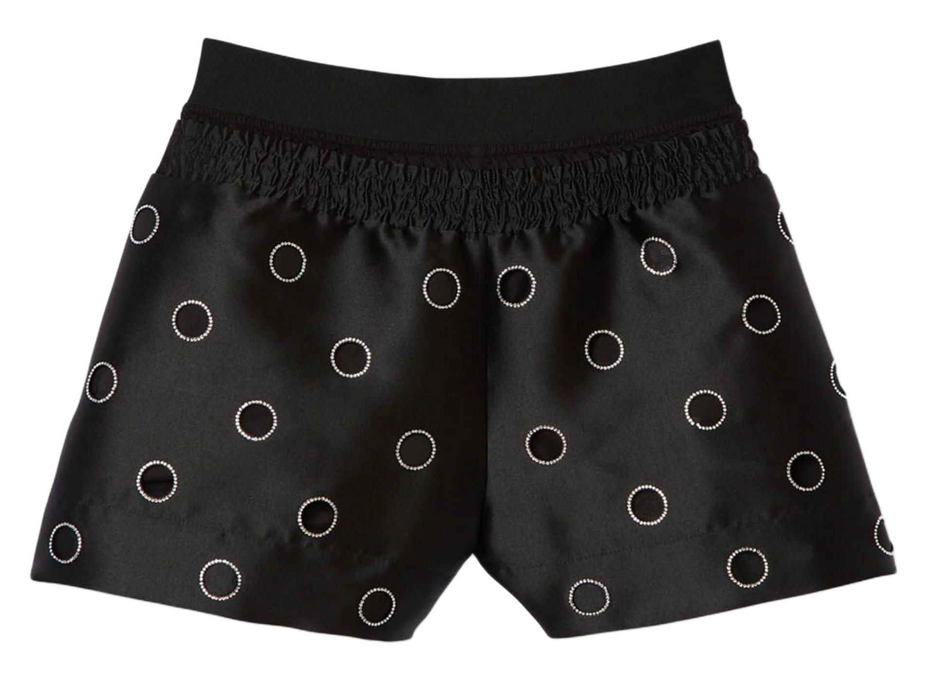 Short large aspect cuir SANDRO Noir