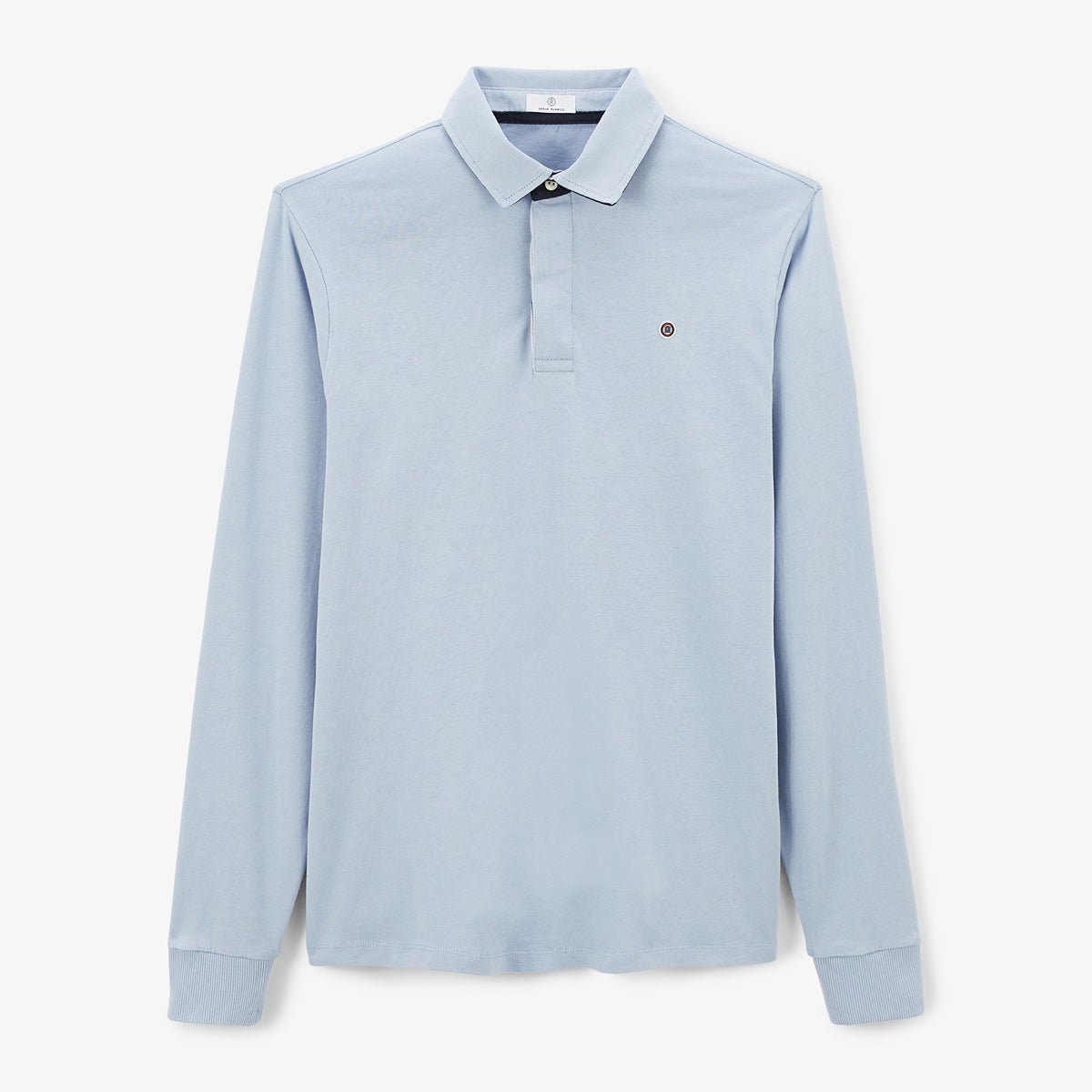 Long-sleeved rugby polo SERGE BLANCO Blue
