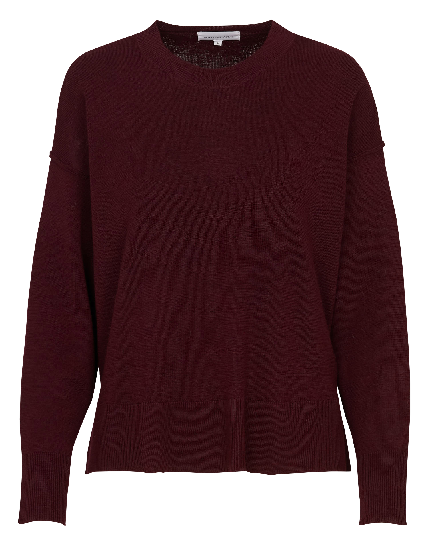 Alpaca wool sweater MAISON ANJE Blue