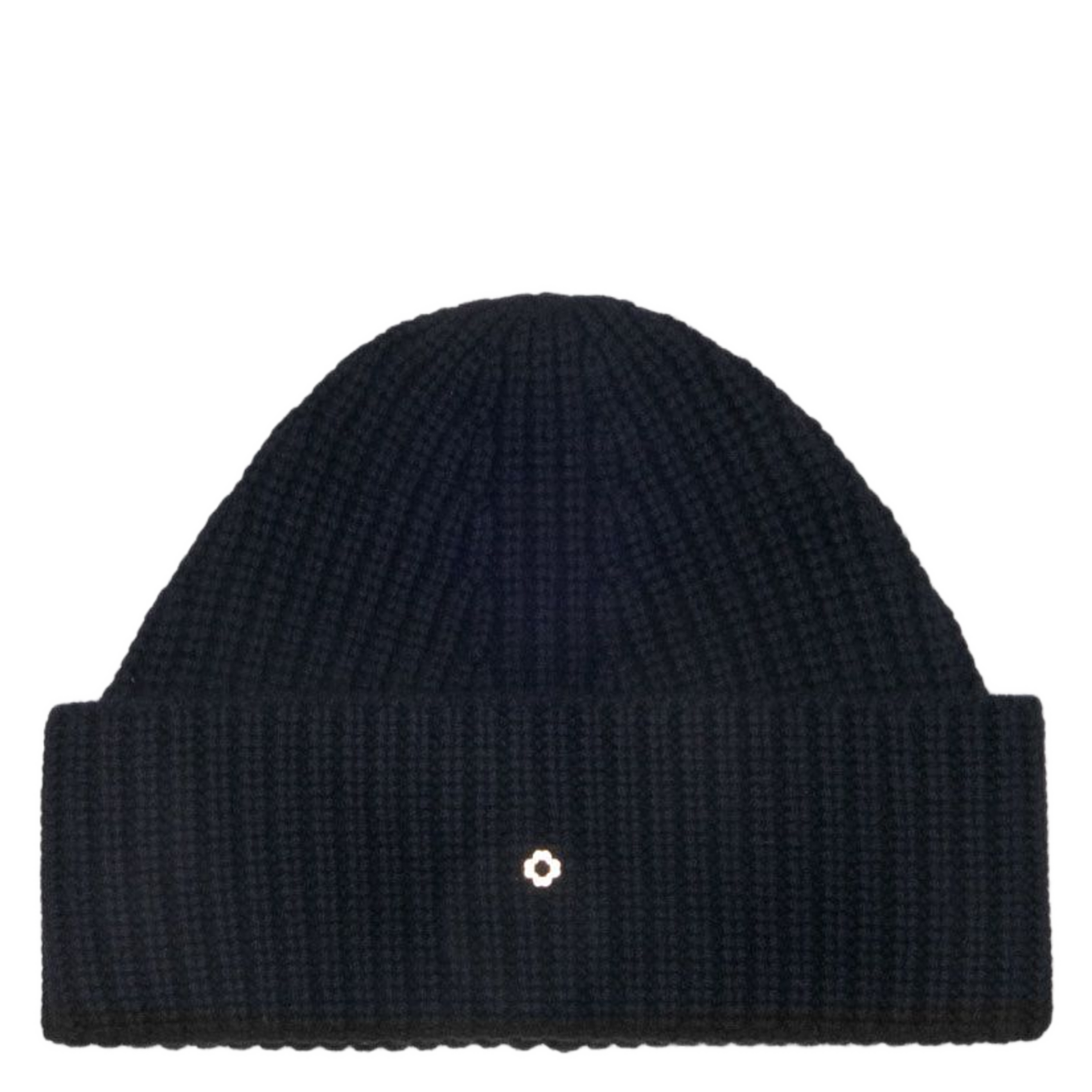 Bonnet en laine et cachemire MAJE Noir