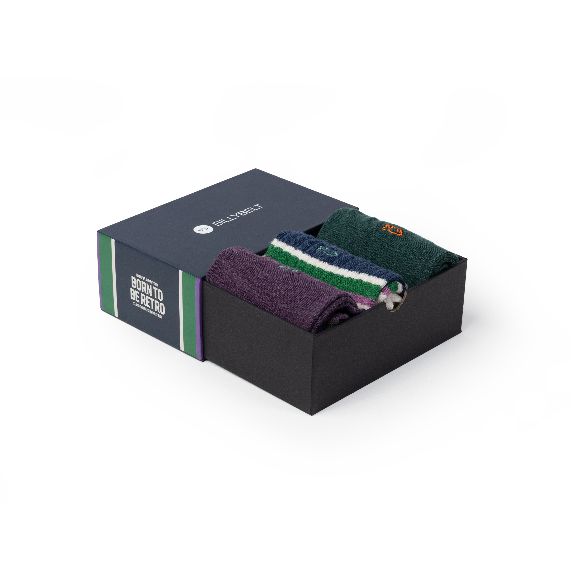 Set of 3 socks BILLYBELT Blue