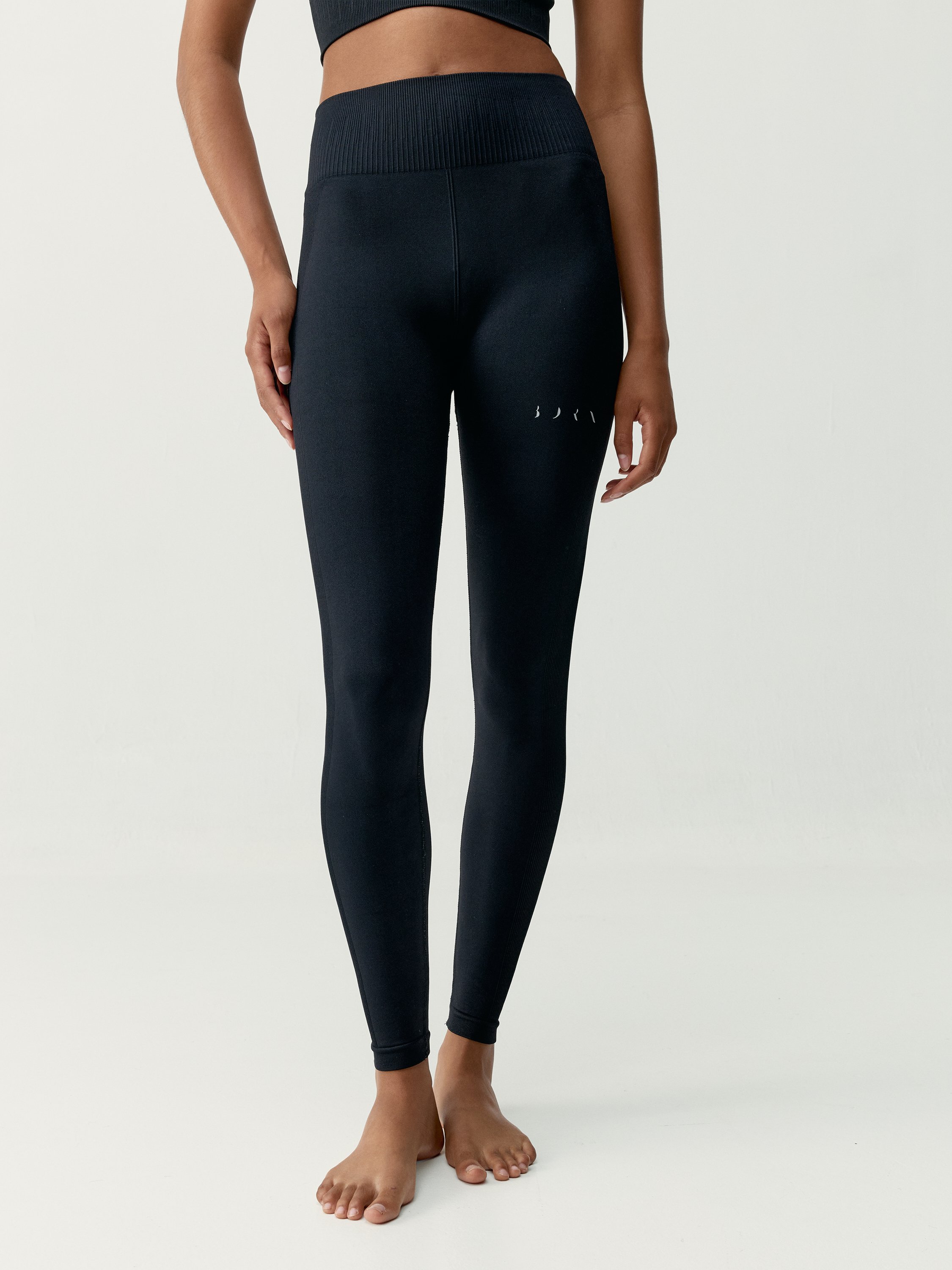 Seamless Long Sport Legging BORN LIVING YOGA Black