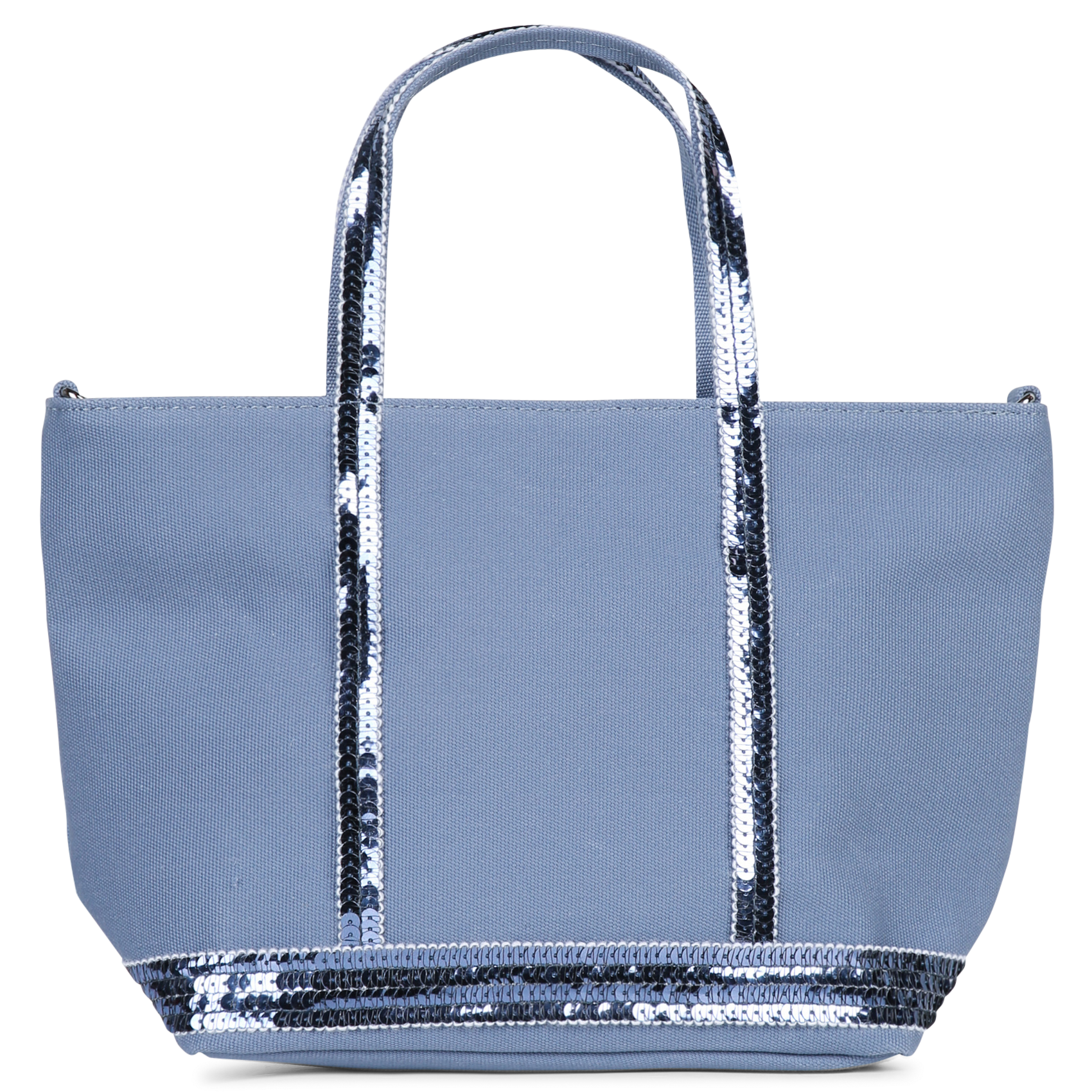 Mini canvas and sequin tote bag VANESSA BRUNO