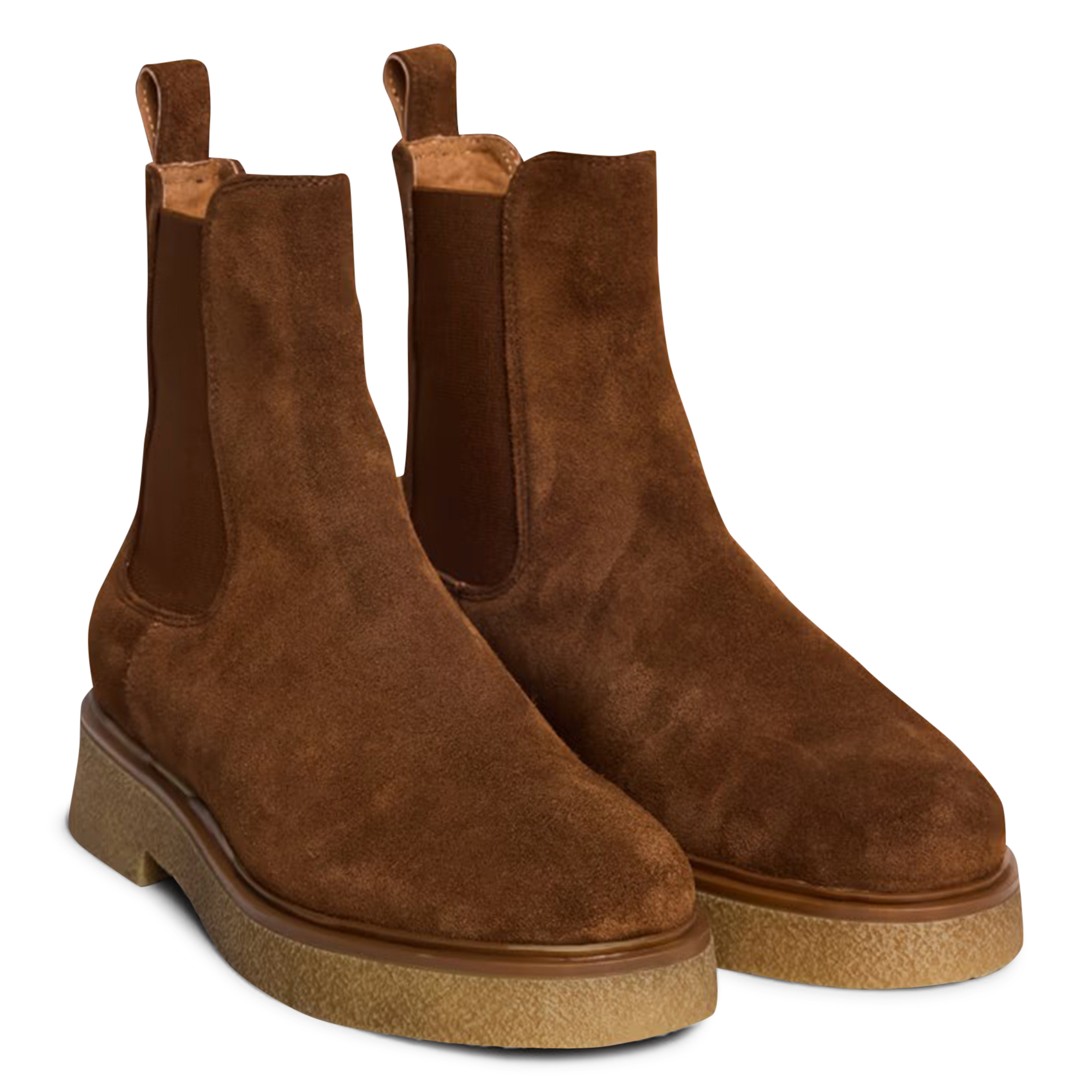 Suede Chelsea boots JONAK Brown