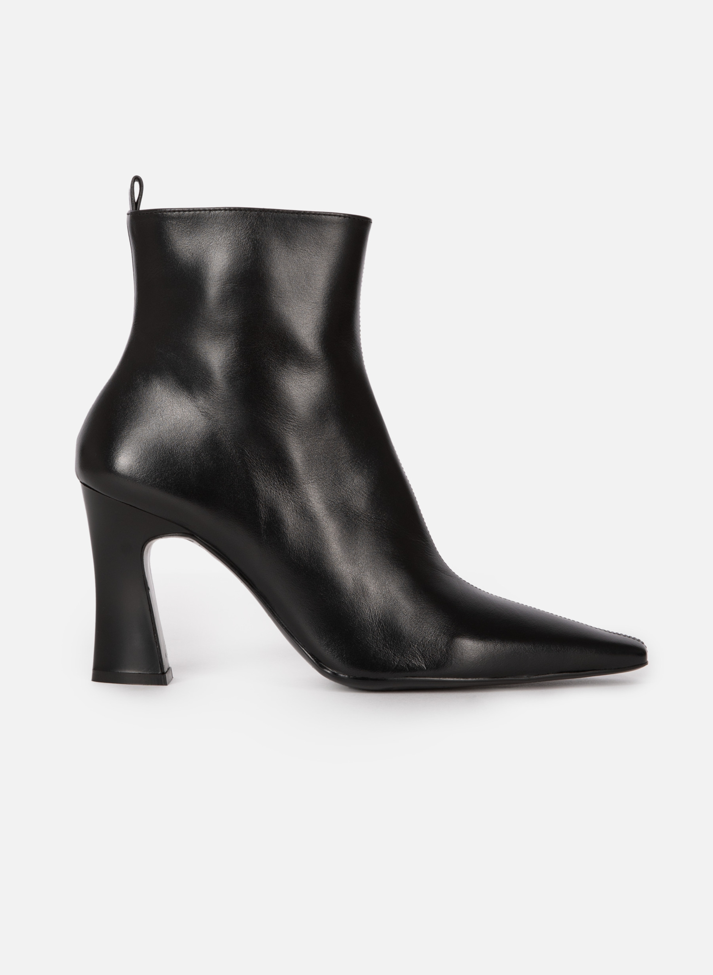 Leather boots THE KOOPLES Black