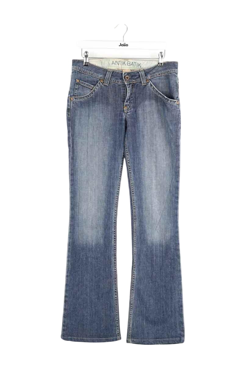 - Straight-leg jeans
- 5 pockets
- Straight cut
- Faded effect ANTIK BATIK - Seconde Main Blue