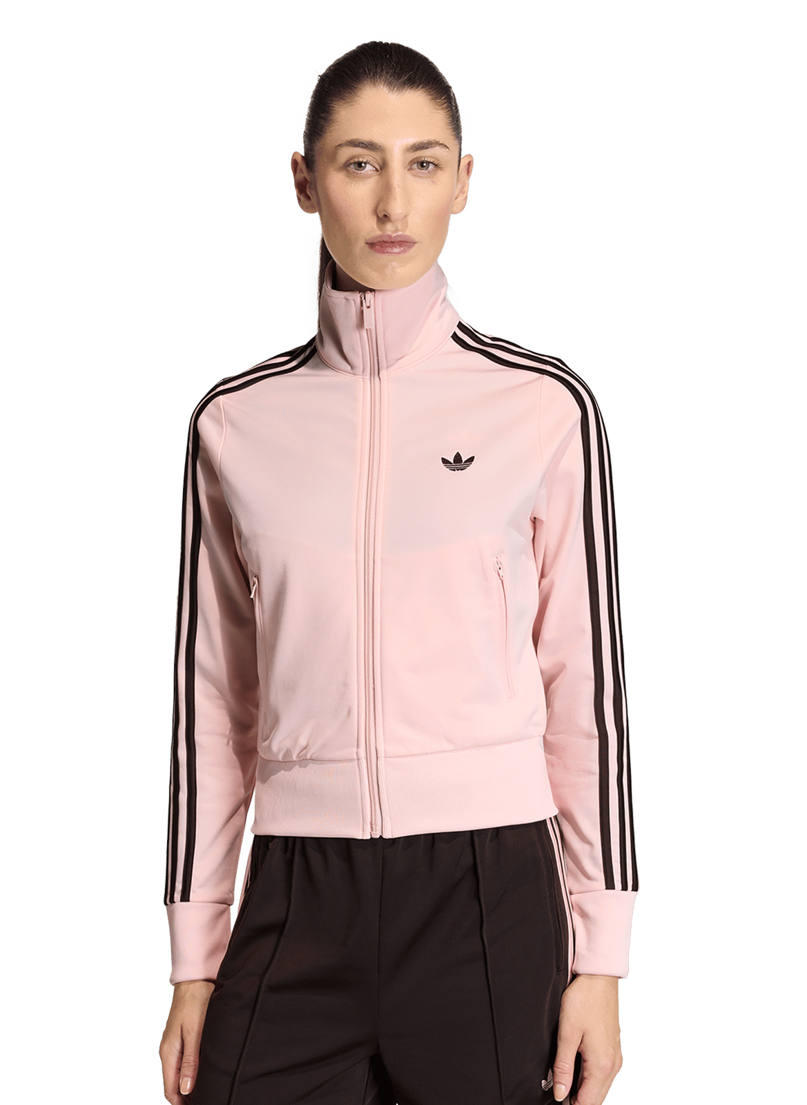 Jasje met opstaande kraag ADIDAS Roze