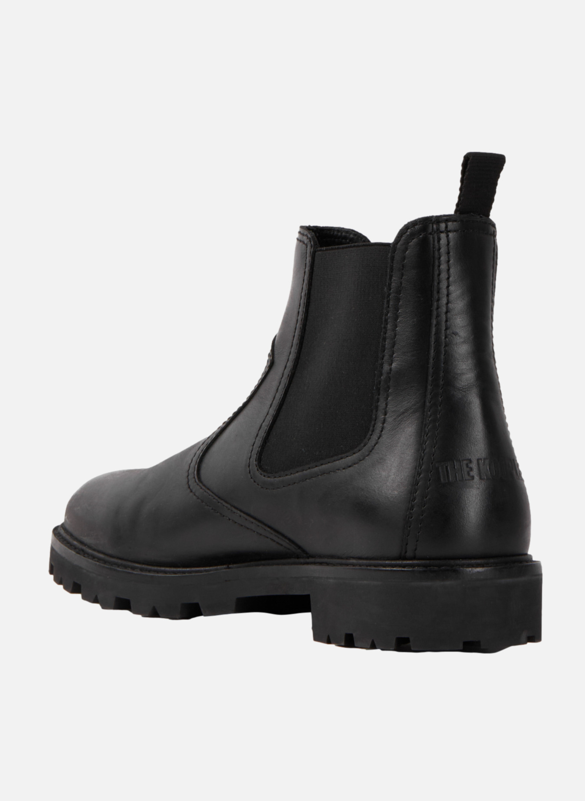 Leather Chelsea boots THE KOOPLES Black