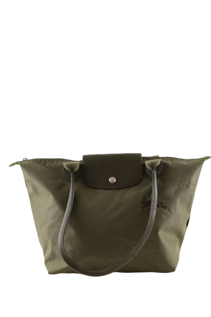 Handbag LONGCHAMP - Seconde Main Khaki