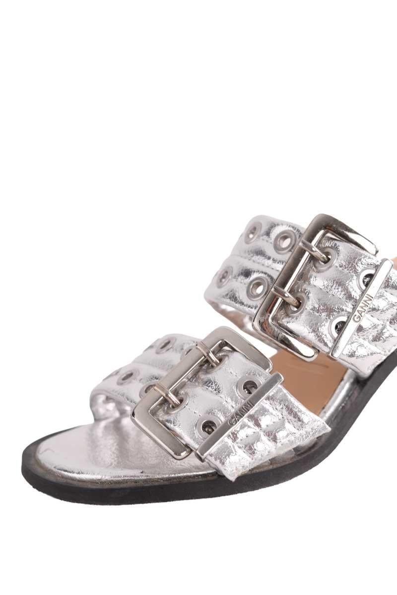 Heels GANNI - Seconde Main Silver
