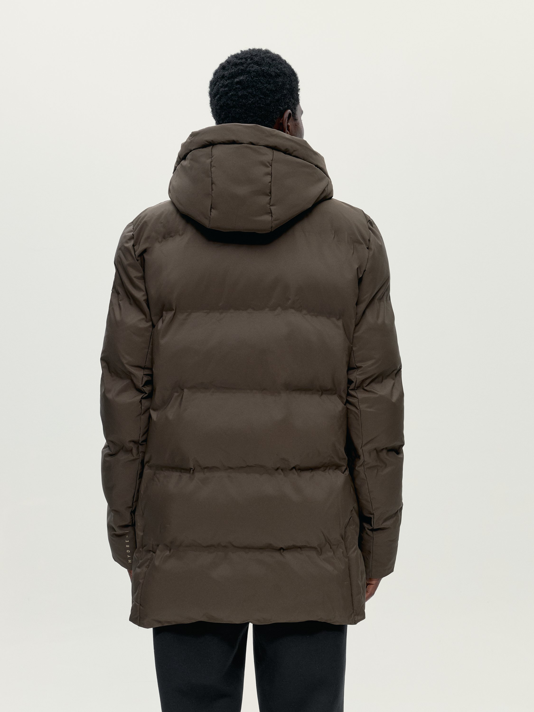 Men's Sport Coat SAIKO 2.0 with Waterproof Hood BORN Brown