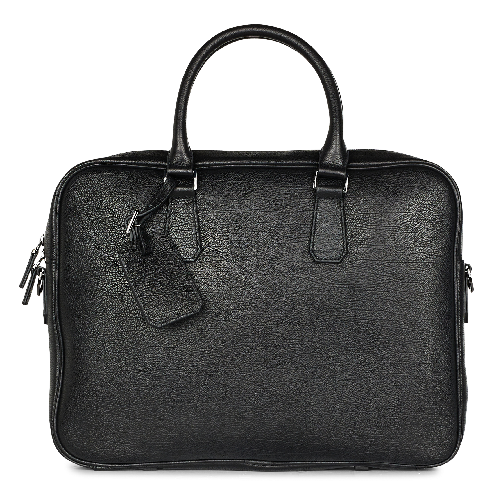 Laptoptasche aus Leder SAISON 1865 Schwarz