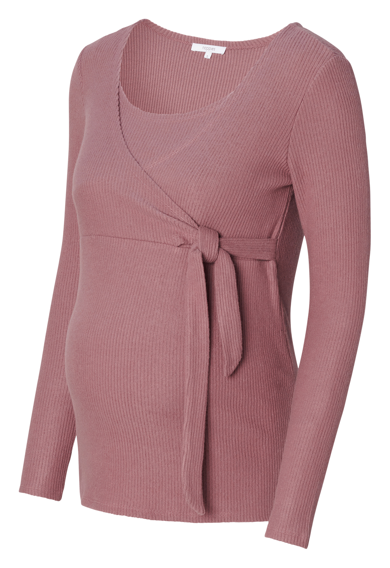 Cross-over nursing top NOPPIES Brown