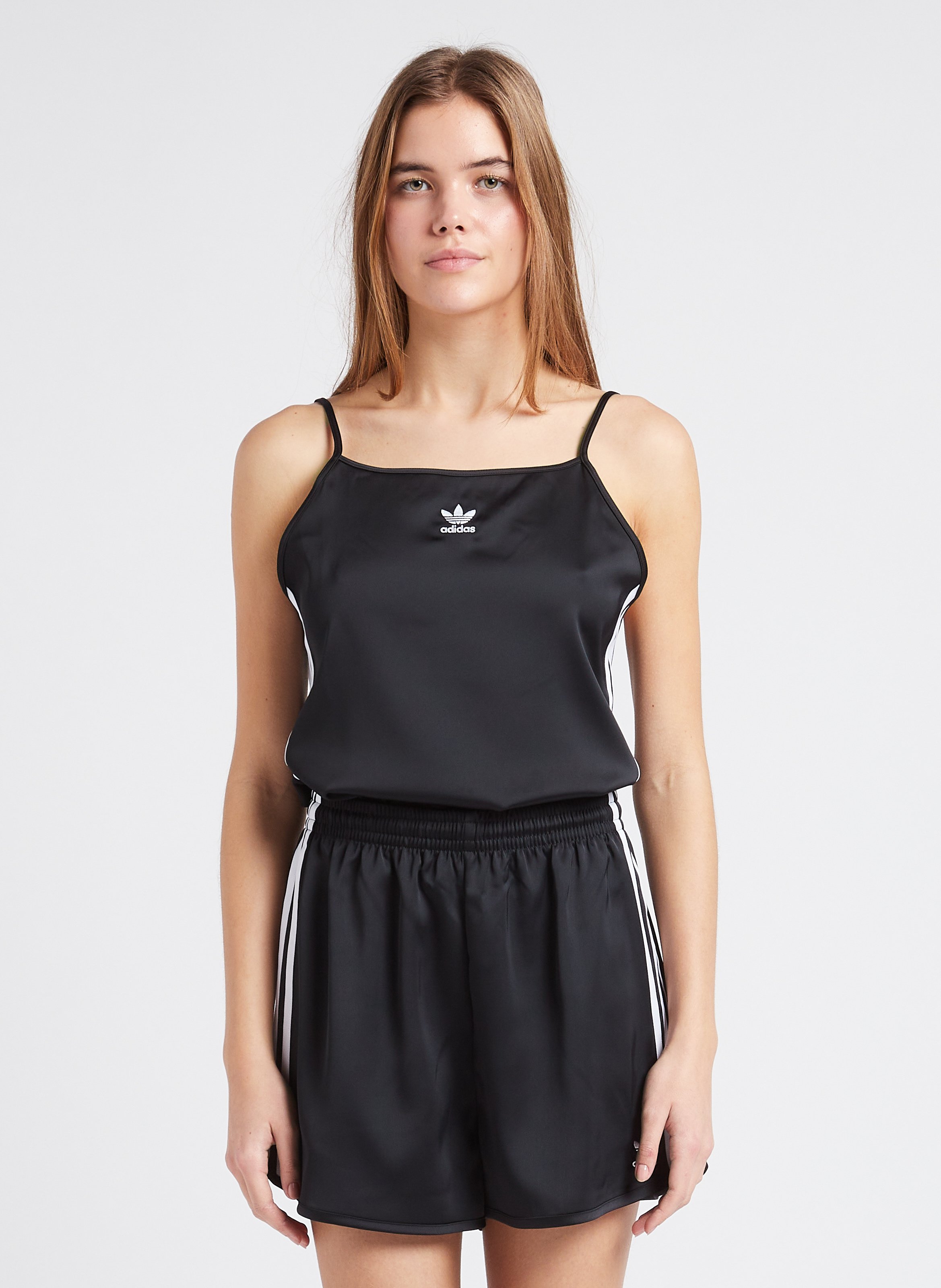 Adidas tank top damen schwarz online