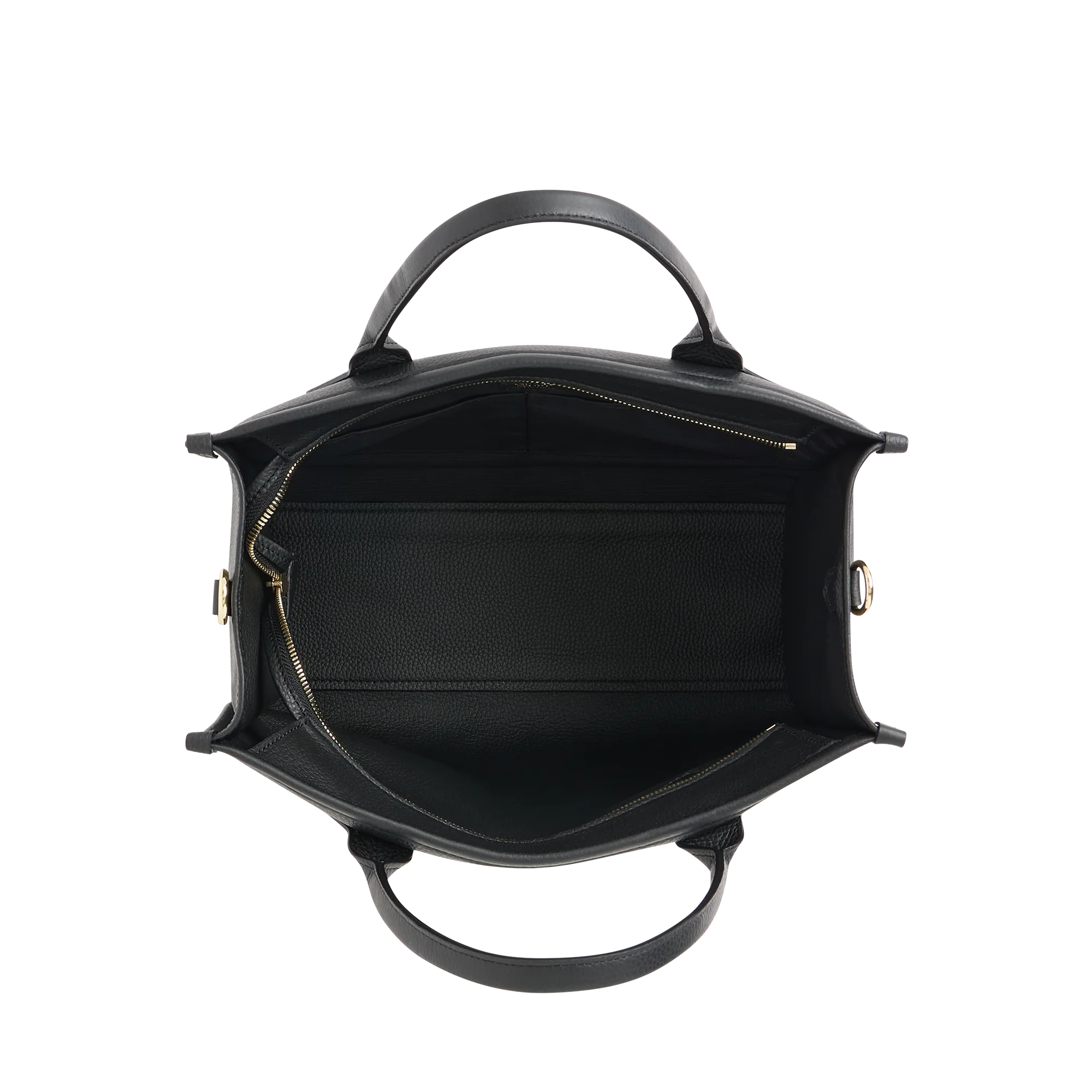 Cabas en cuir LANCEL Noir