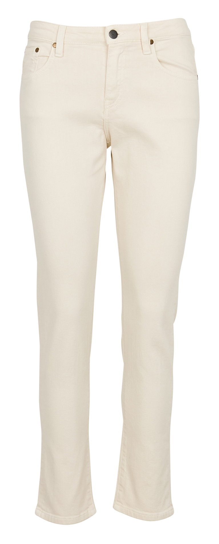 Slim-fit jeans | katoenblend ACQUAVERDE Wit