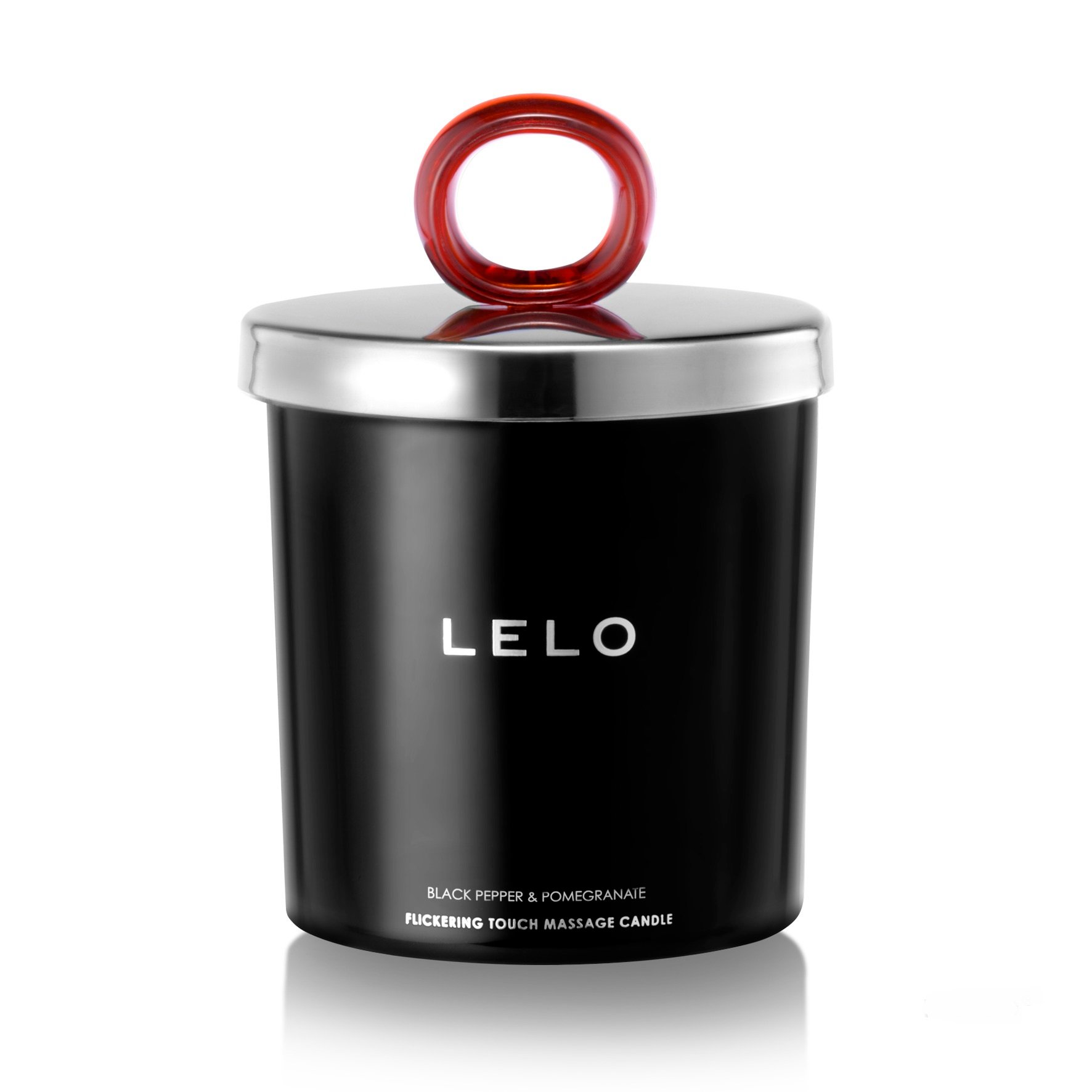 Massage candle, black pepper & pomegranate LELO
