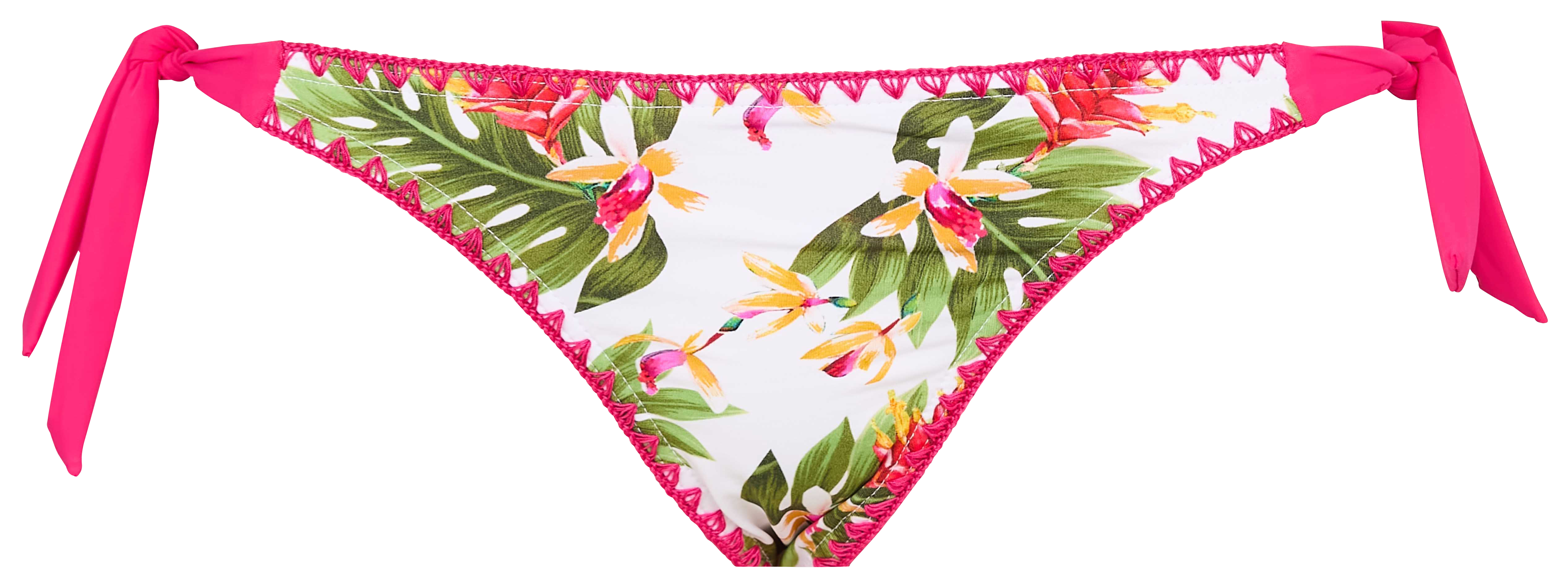 Printed bikini bottoms BANANA MOON White