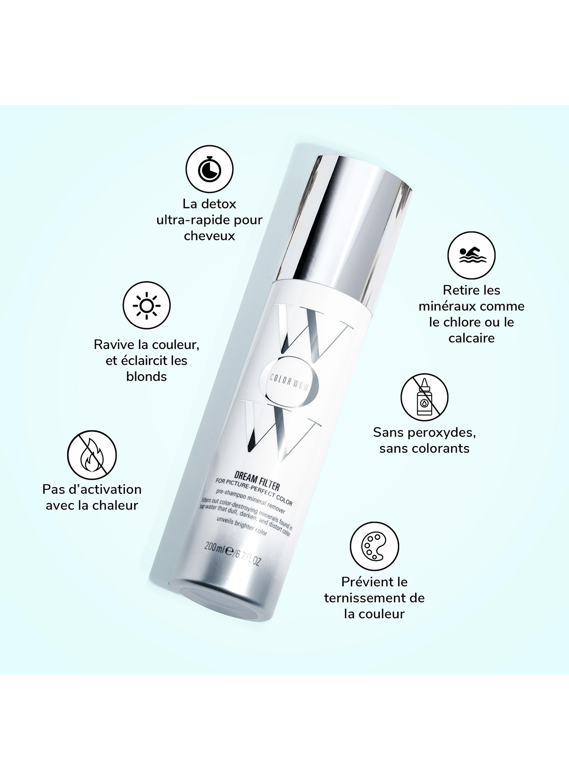 Dream Filter | Demineraliserende pre-shampoo spray COLORWOW No color