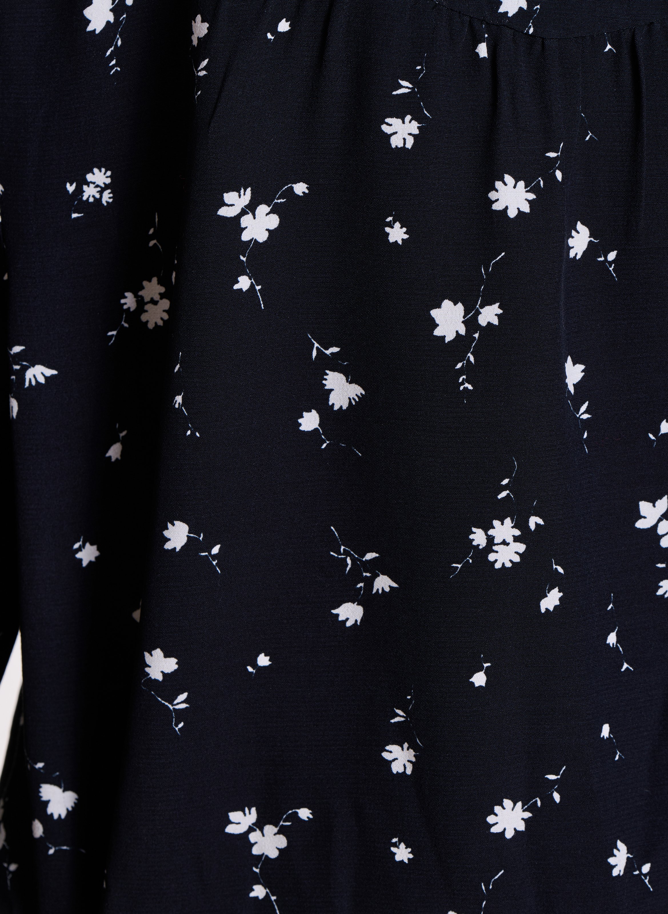 Chemise oversize imprimée LA FEE MARABOUTEE Noir