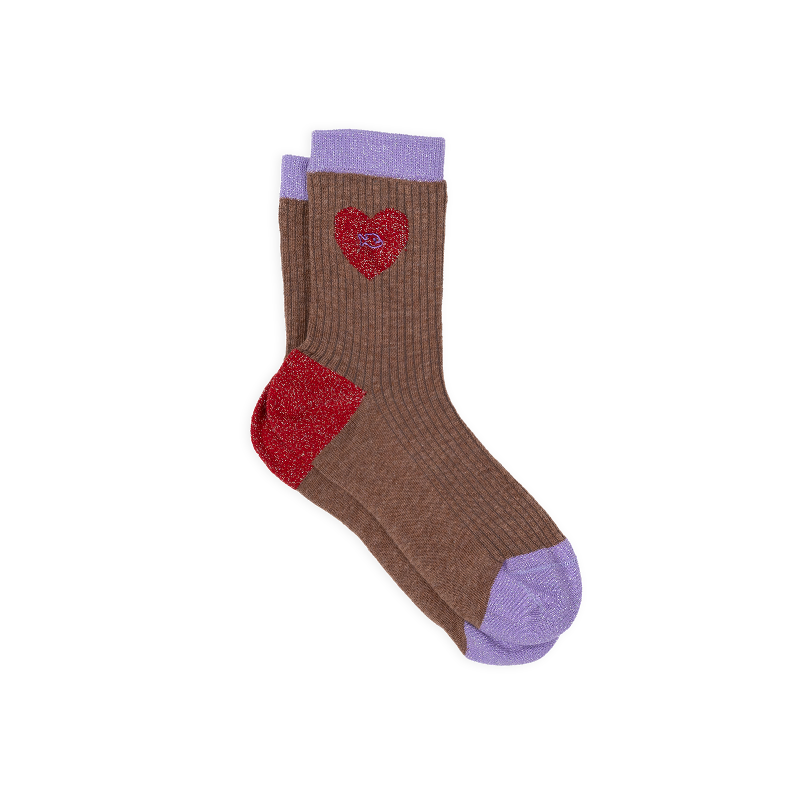 Combed cotton heart socks BILLYBELT