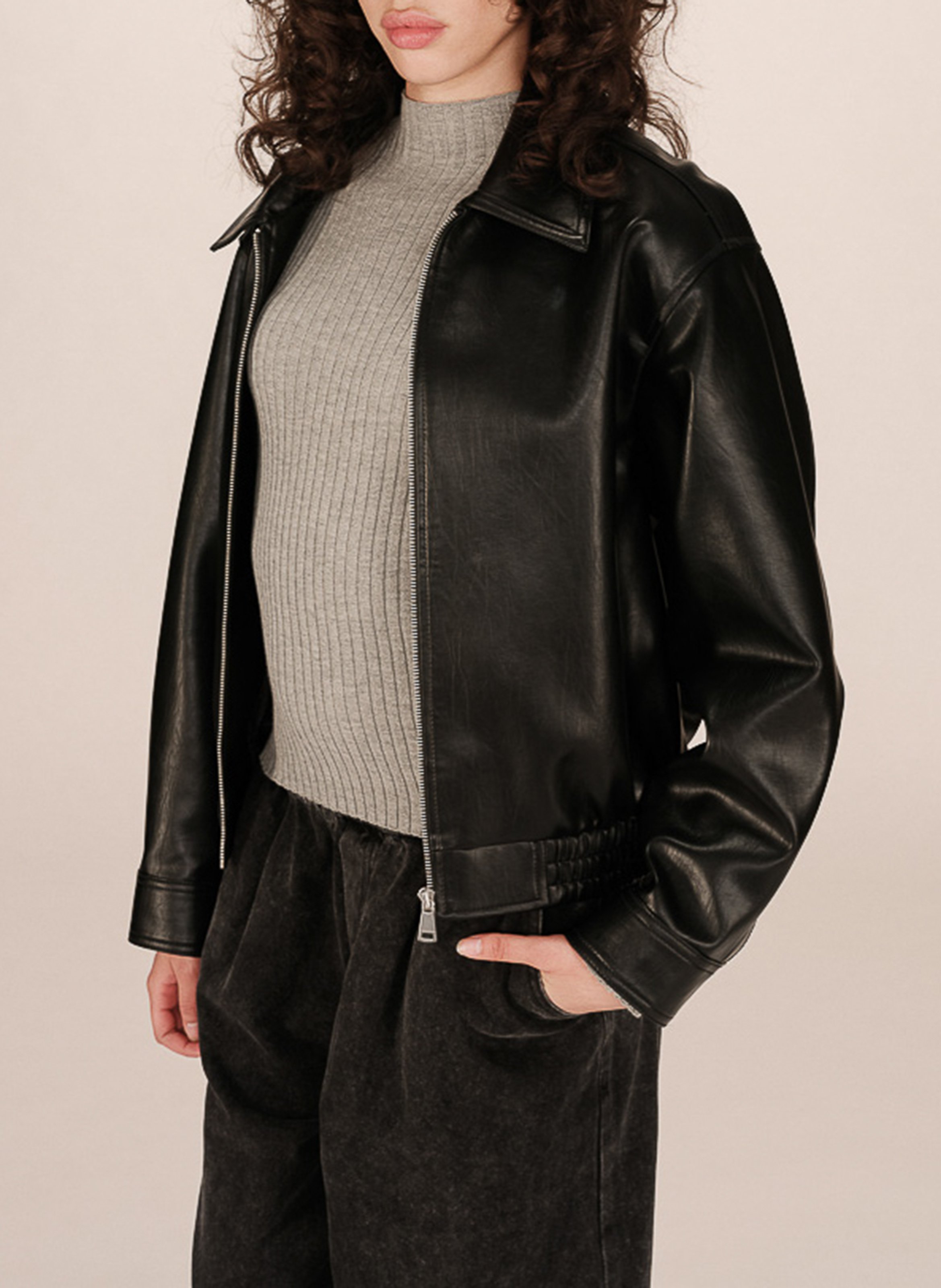 Jacket with classic collar GRACE ET MILA