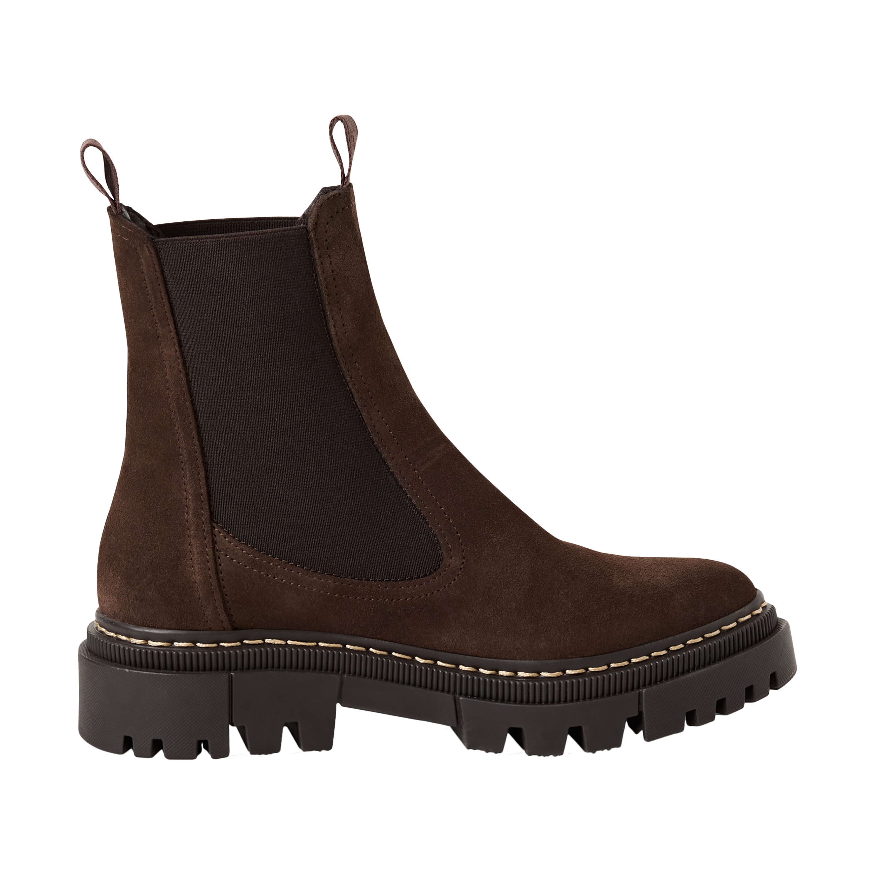 Leather Chelsea boot TAMARIS Brown