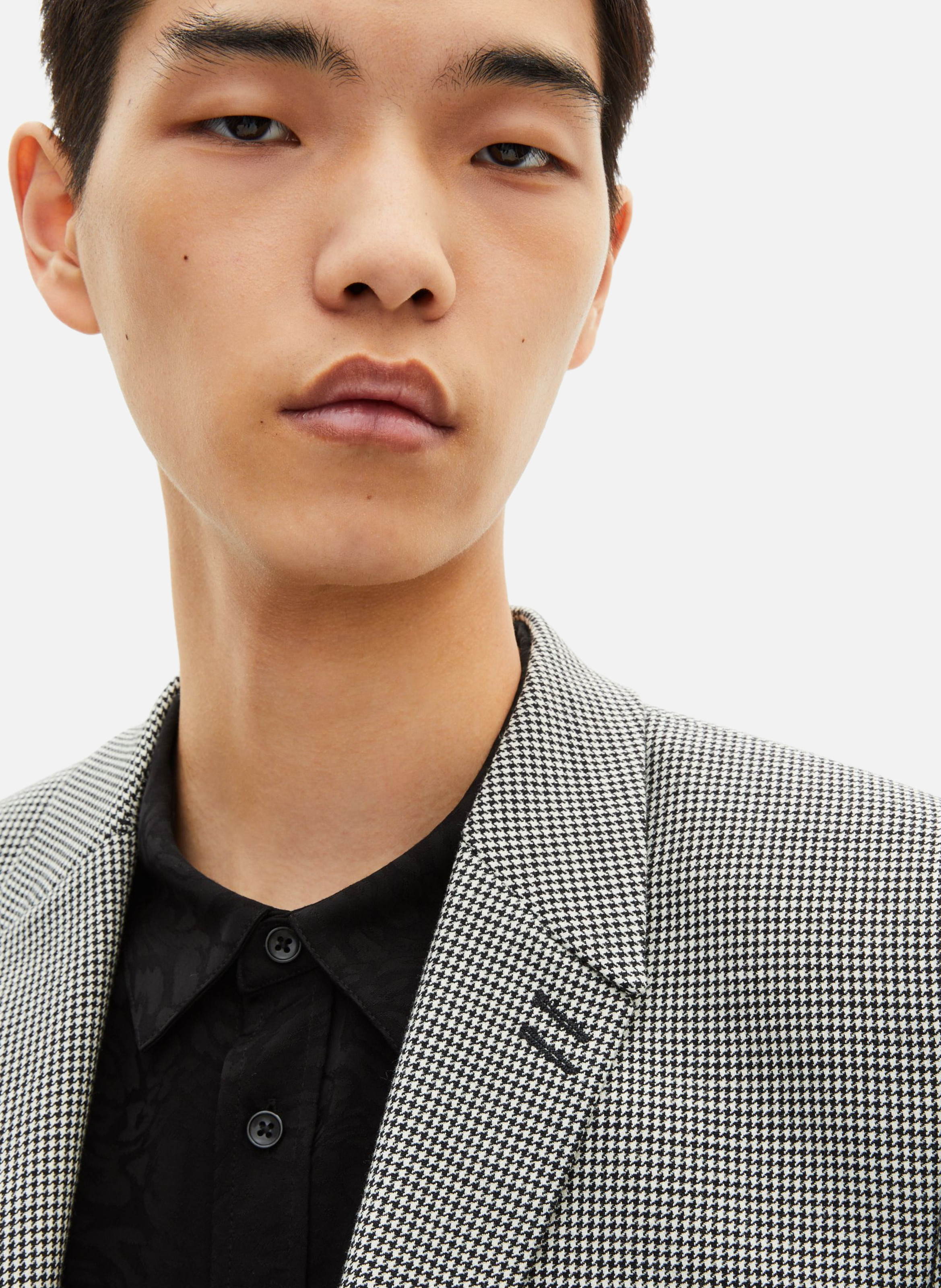 Houndstooth suit jacket THE KOOPLES Black