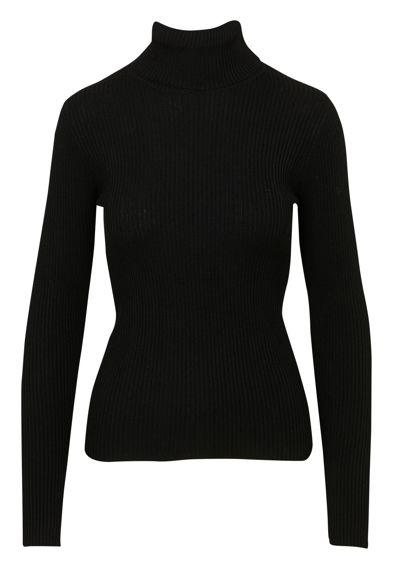 Pull moulant col rond MKT Noir
