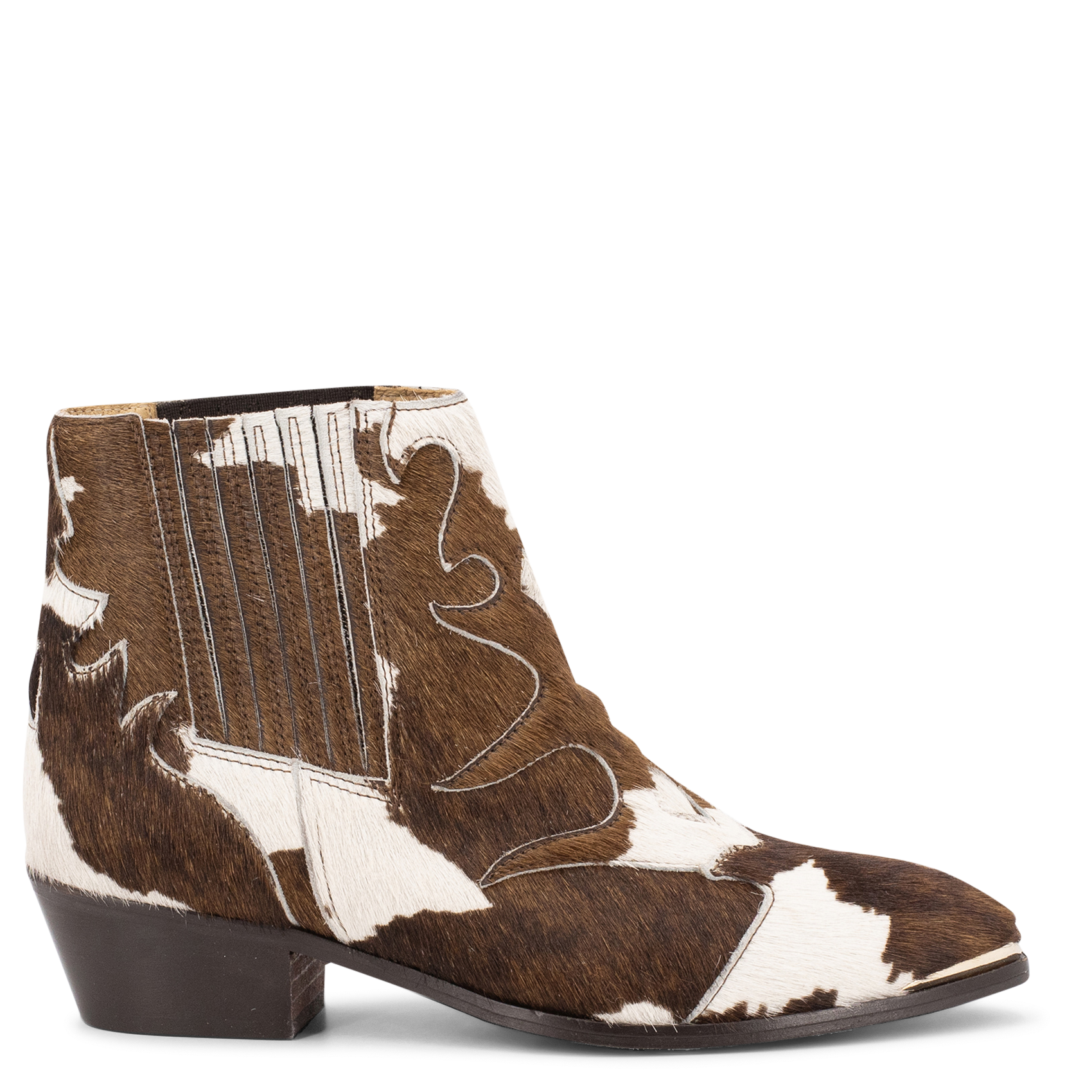 Bianca leather ankle boots TORAL Multicolored