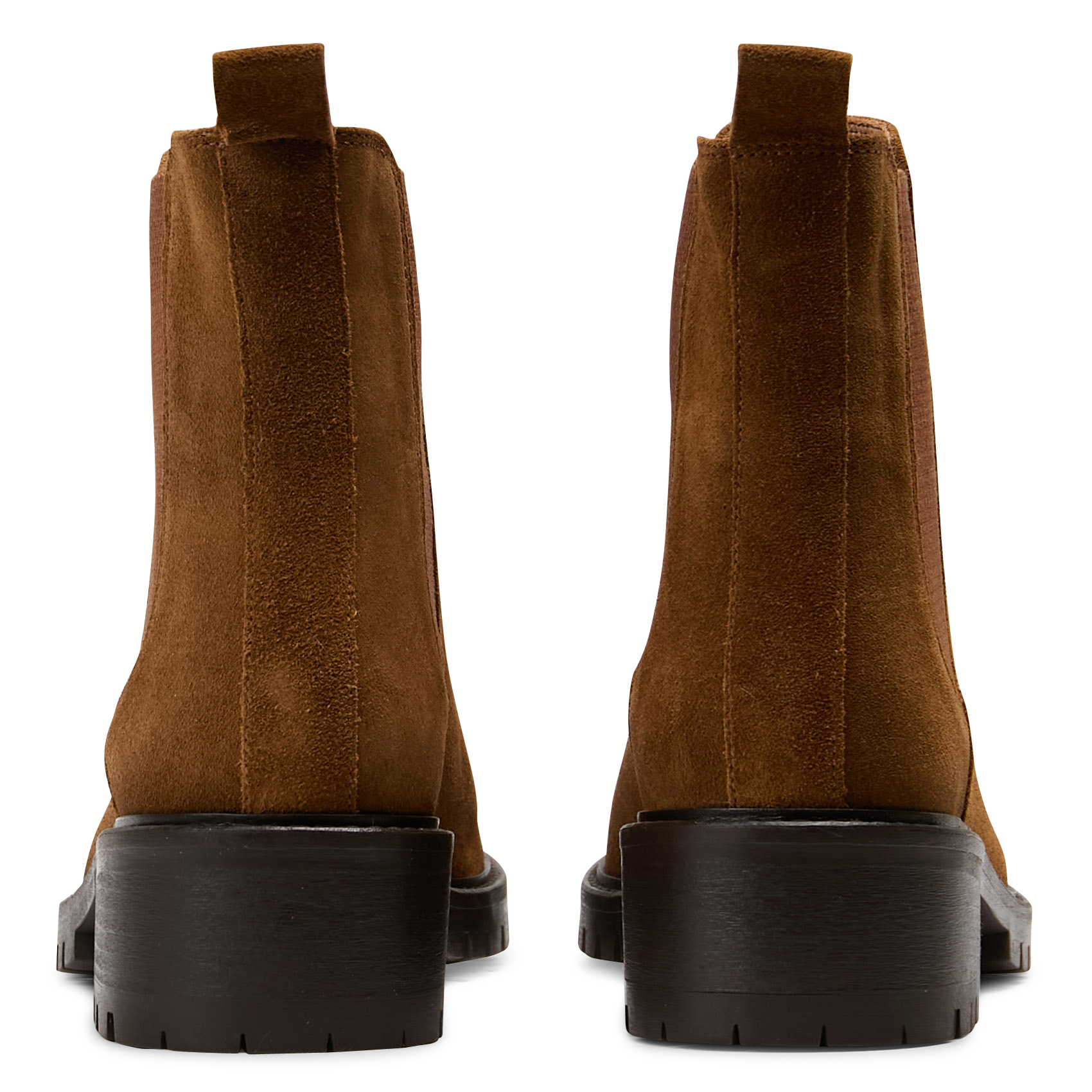 Bottines Chelsea en cuir suédé MELLOW YELLOW Marron