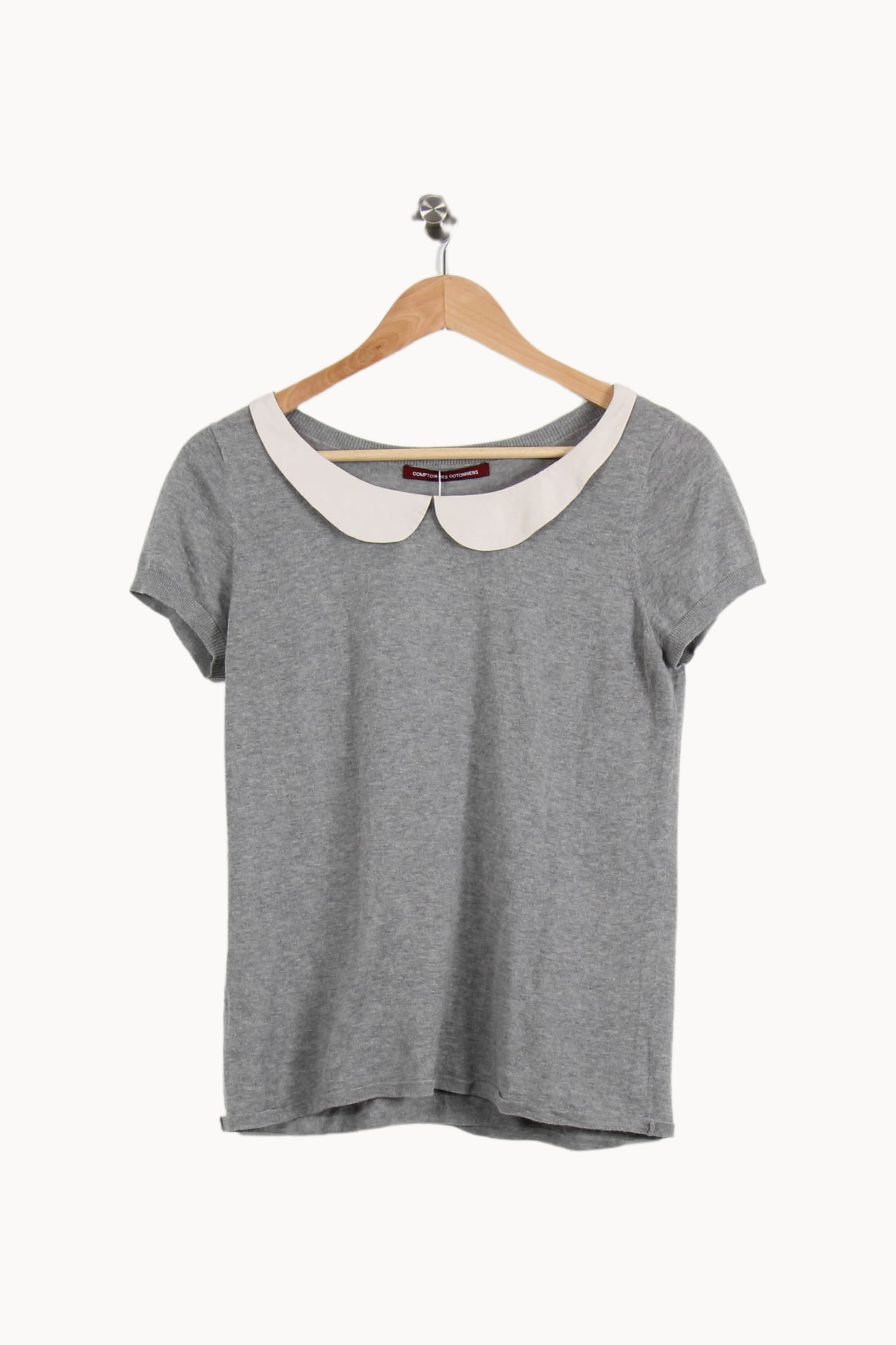 Tommy Badge T-shirt COMPTOIR DES COTONNIERS - Seconde main Grey