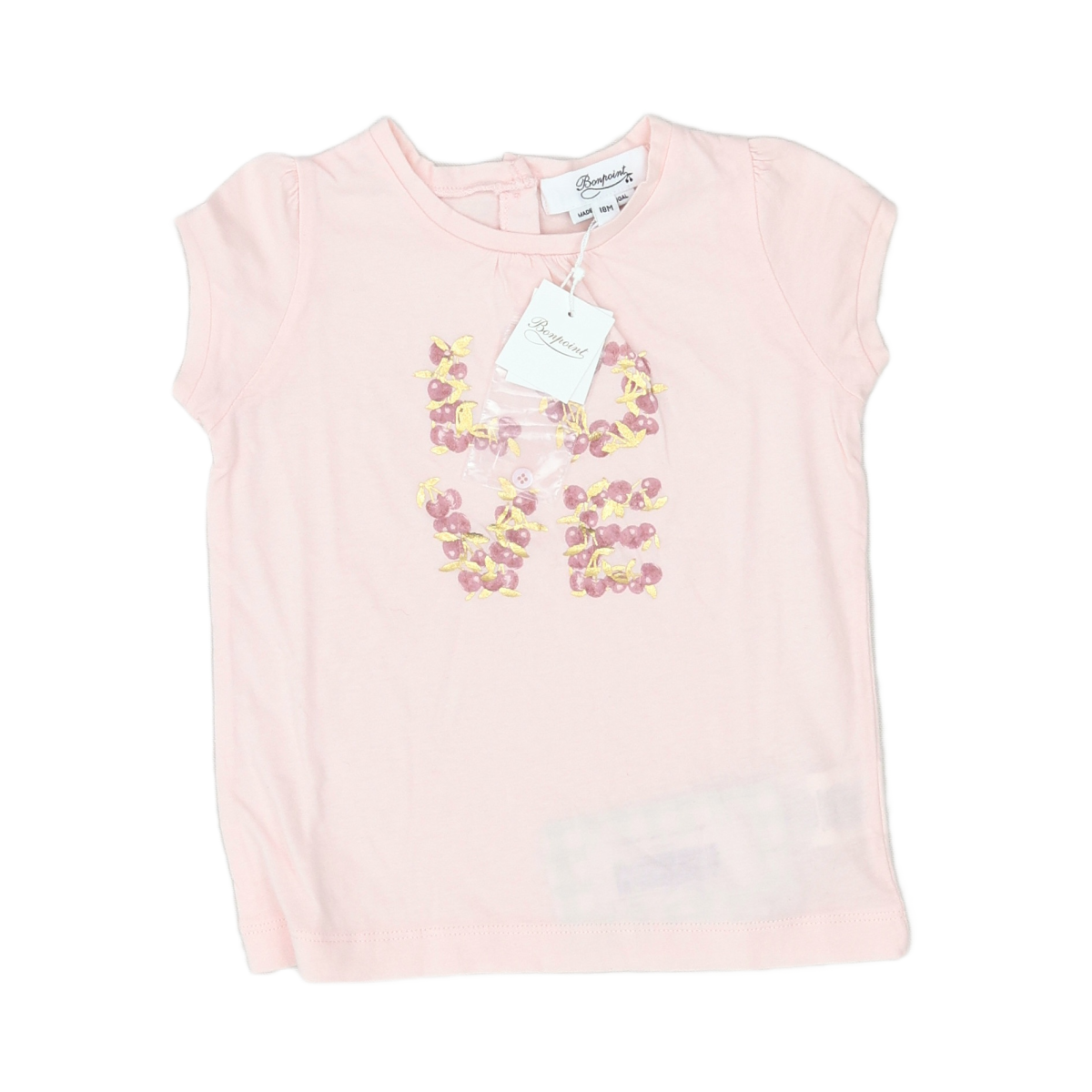 Pink Baby T-shirt - 18 months BONPOINT - Seconde Main Pink