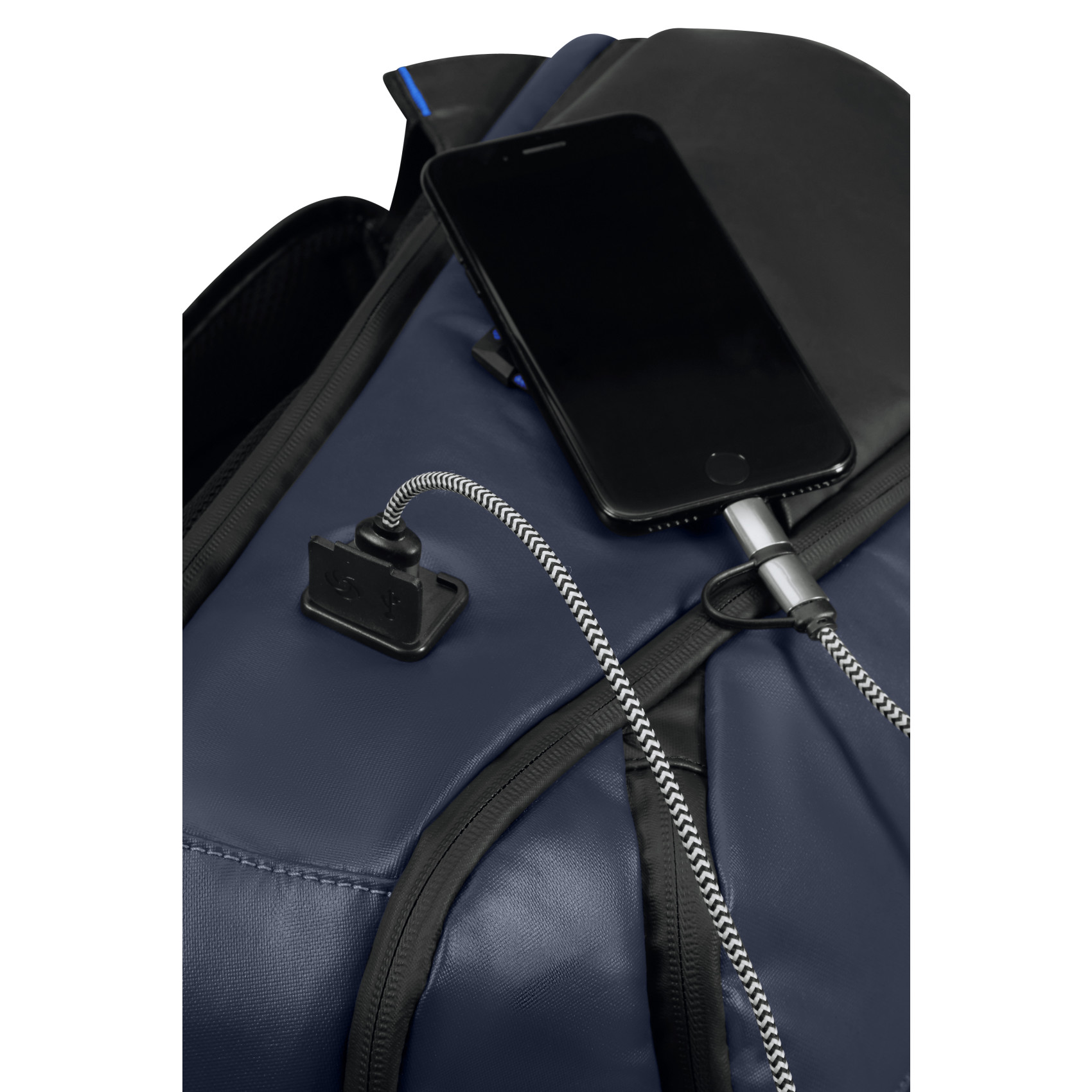 Ecodiver computer messenger bag size S Blue