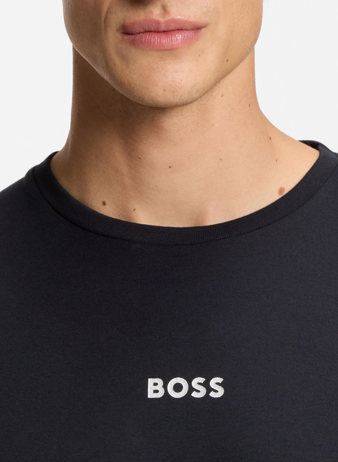 Cotton pajama set BOSS Black