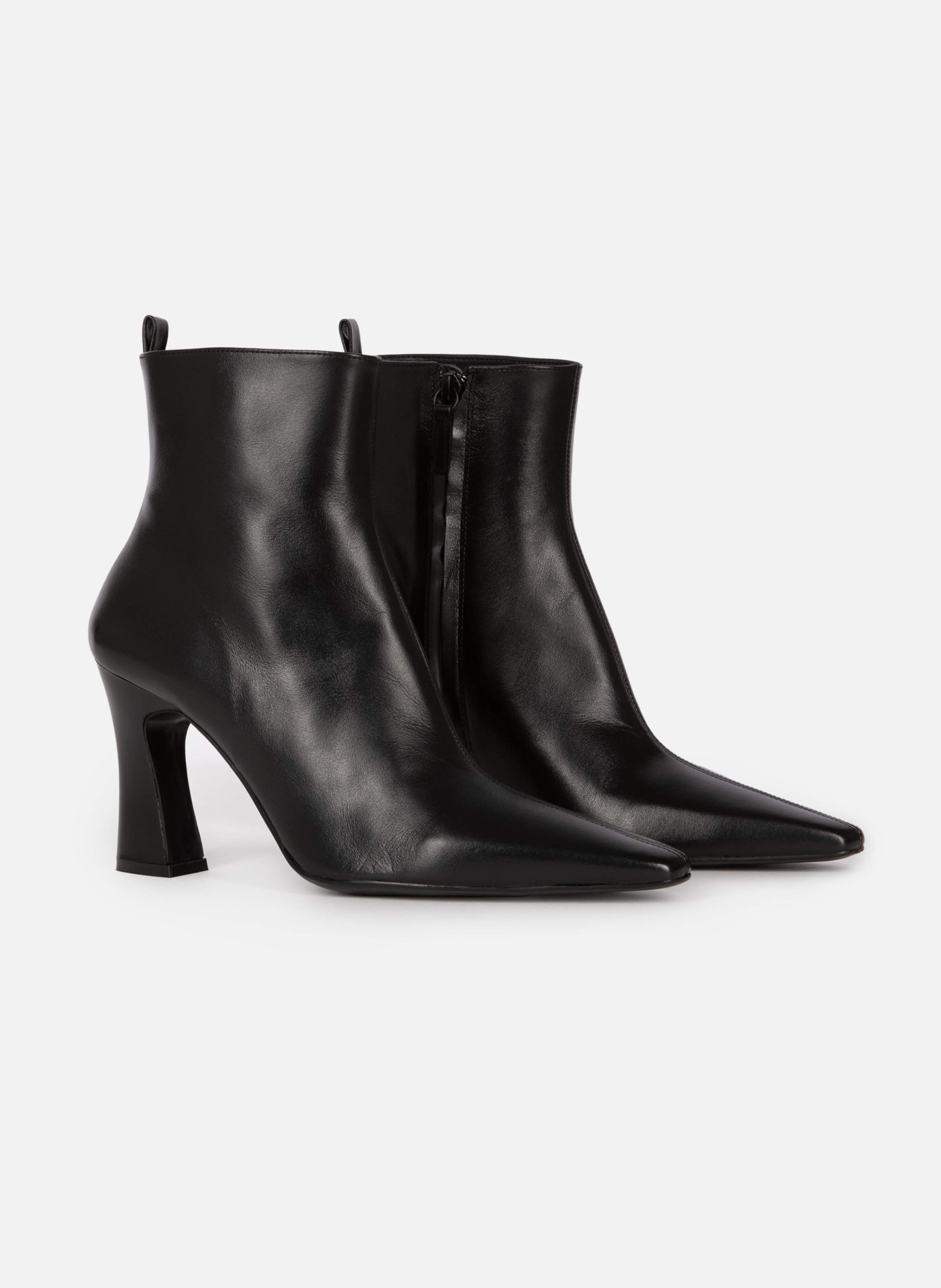 Leather boots THE KOOPLES Black